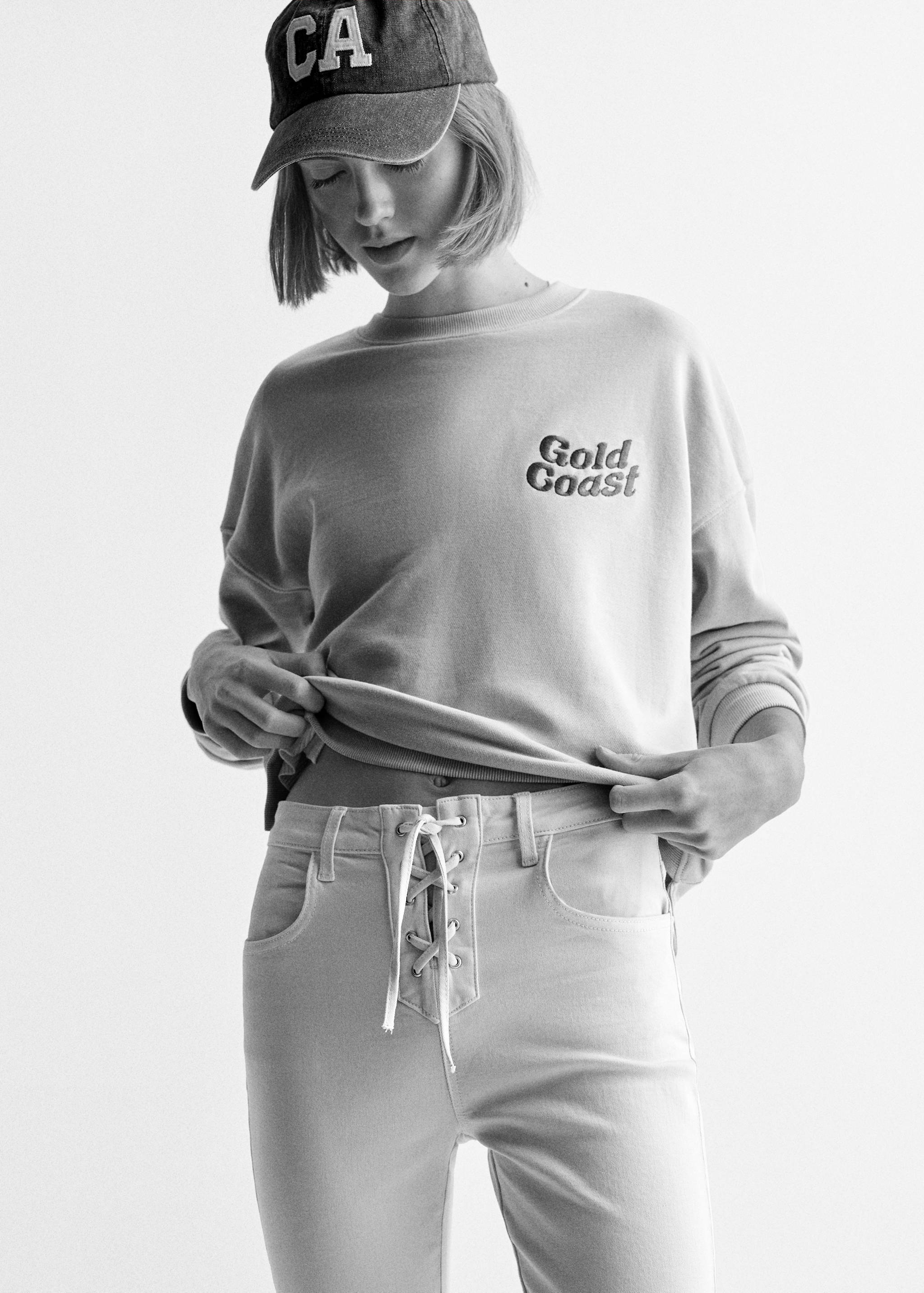 Jeans mit Schleife - Detail des Artikels 2