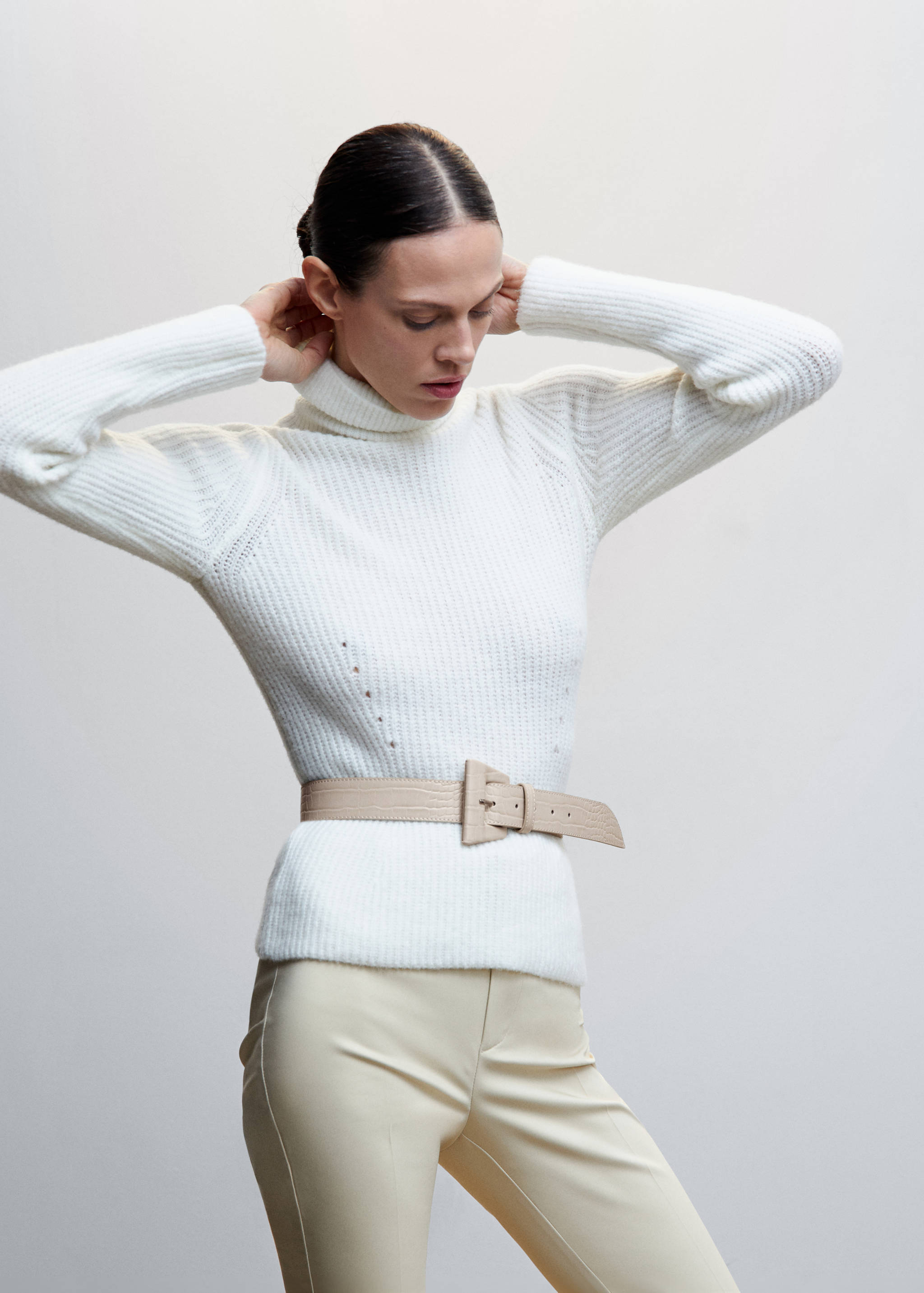 Pásek s geometrickou přezkou - Celkový náhled