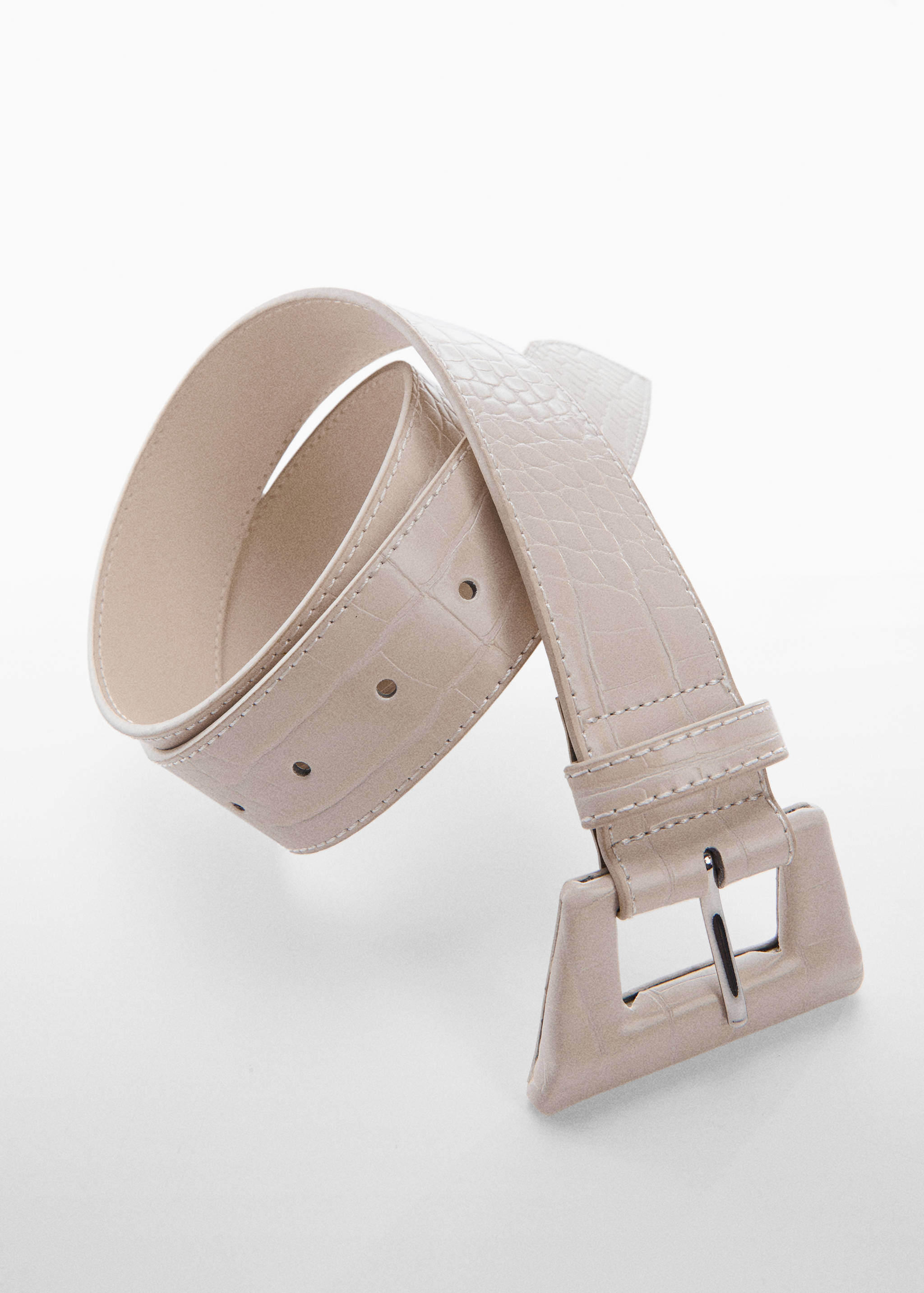 Pásek s geometrickou přezkou - Detail zboží 1