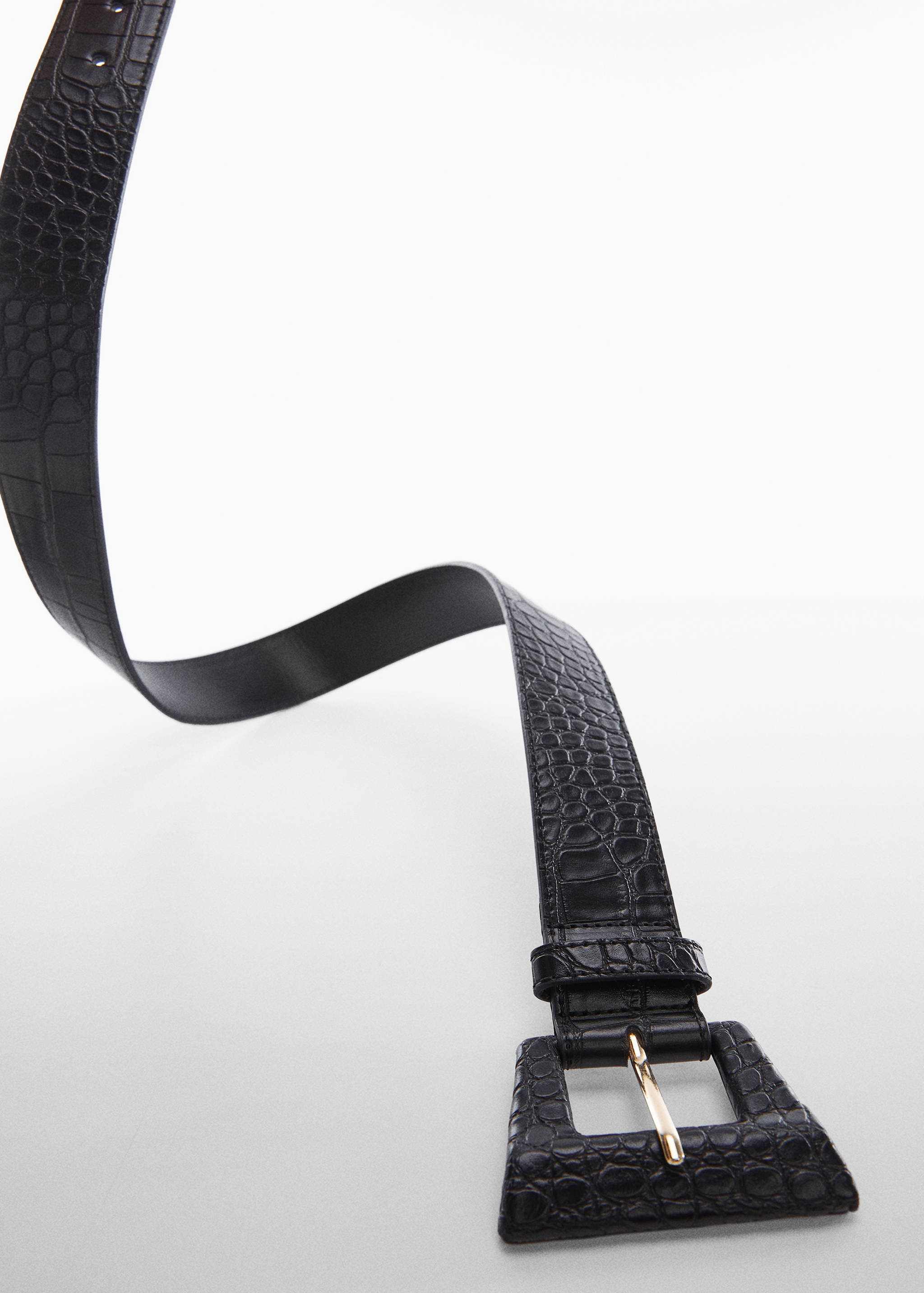 Pásek s geometrickou přezkou - Detail zboží 1