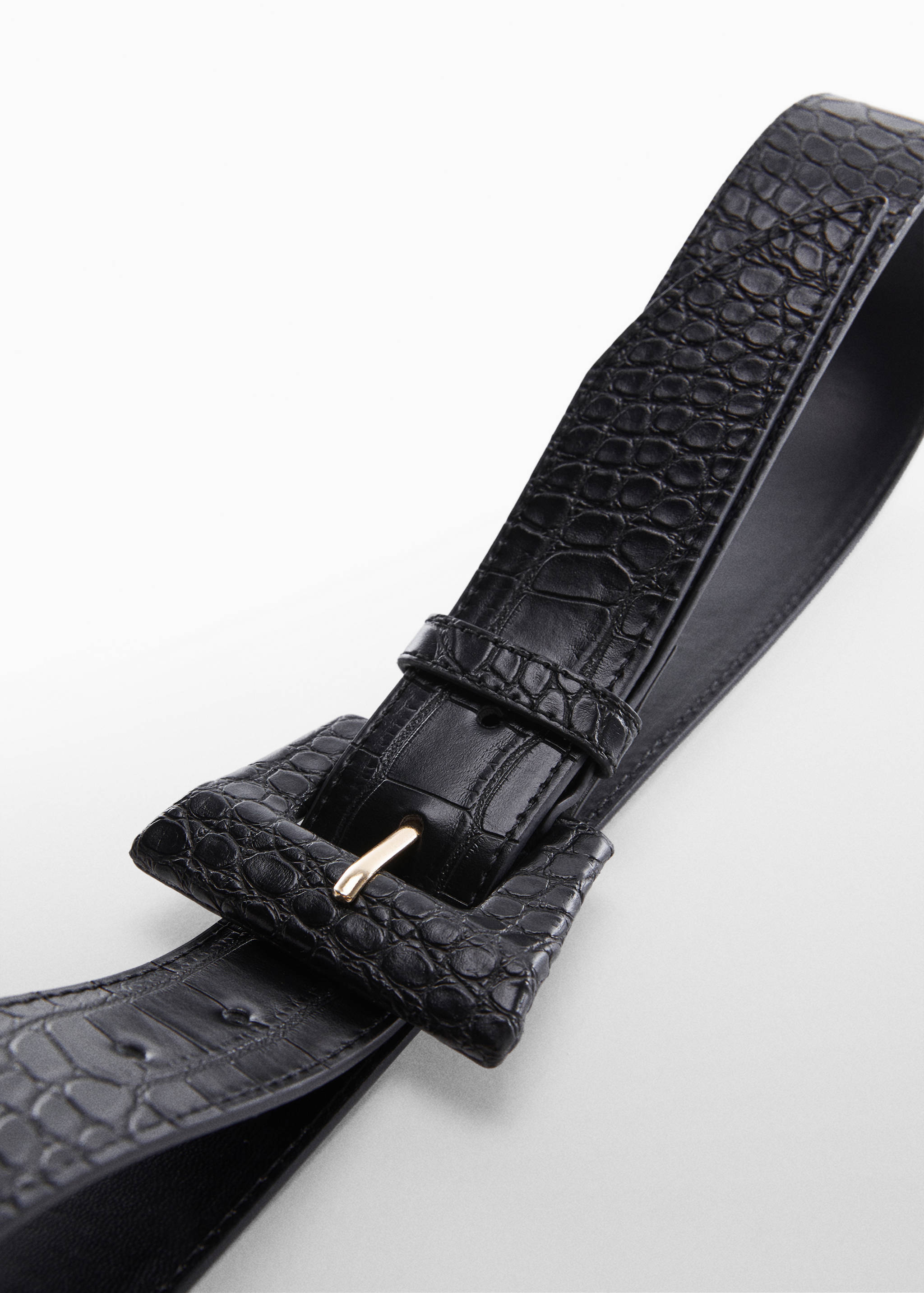 Pásek s geometrickou přezkou - Detail zboží 2