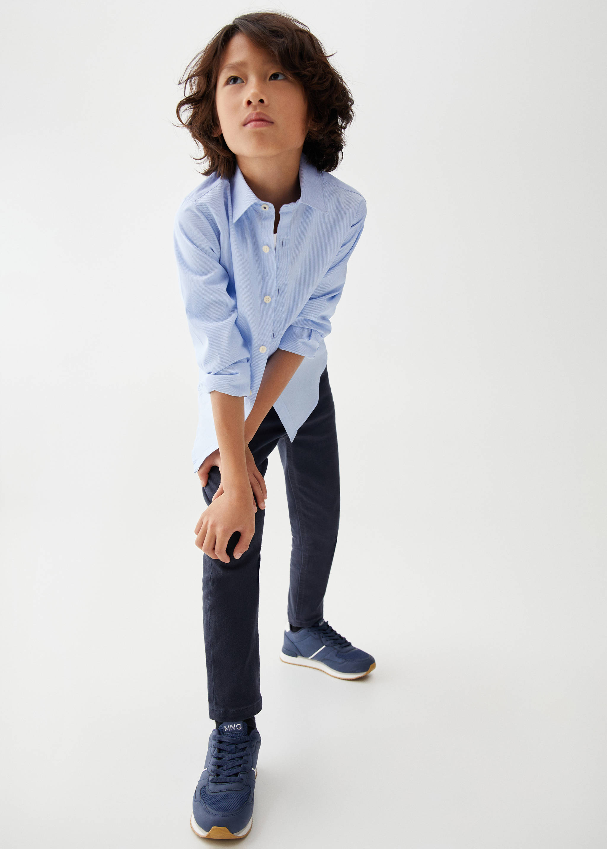 Striped cotton shirt - General plane