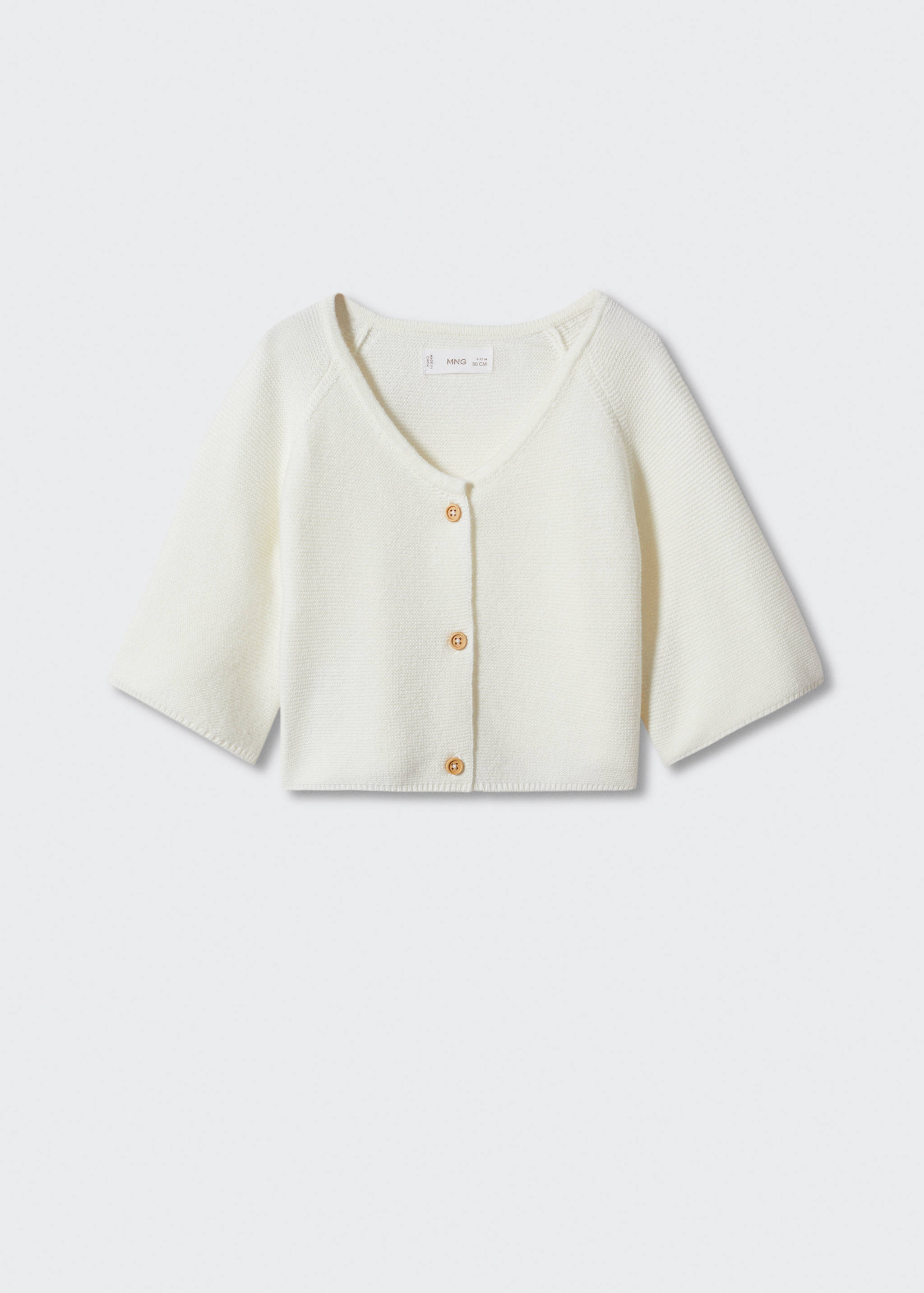 Strickjacke aus Baumwolle - Artikel ohne Model