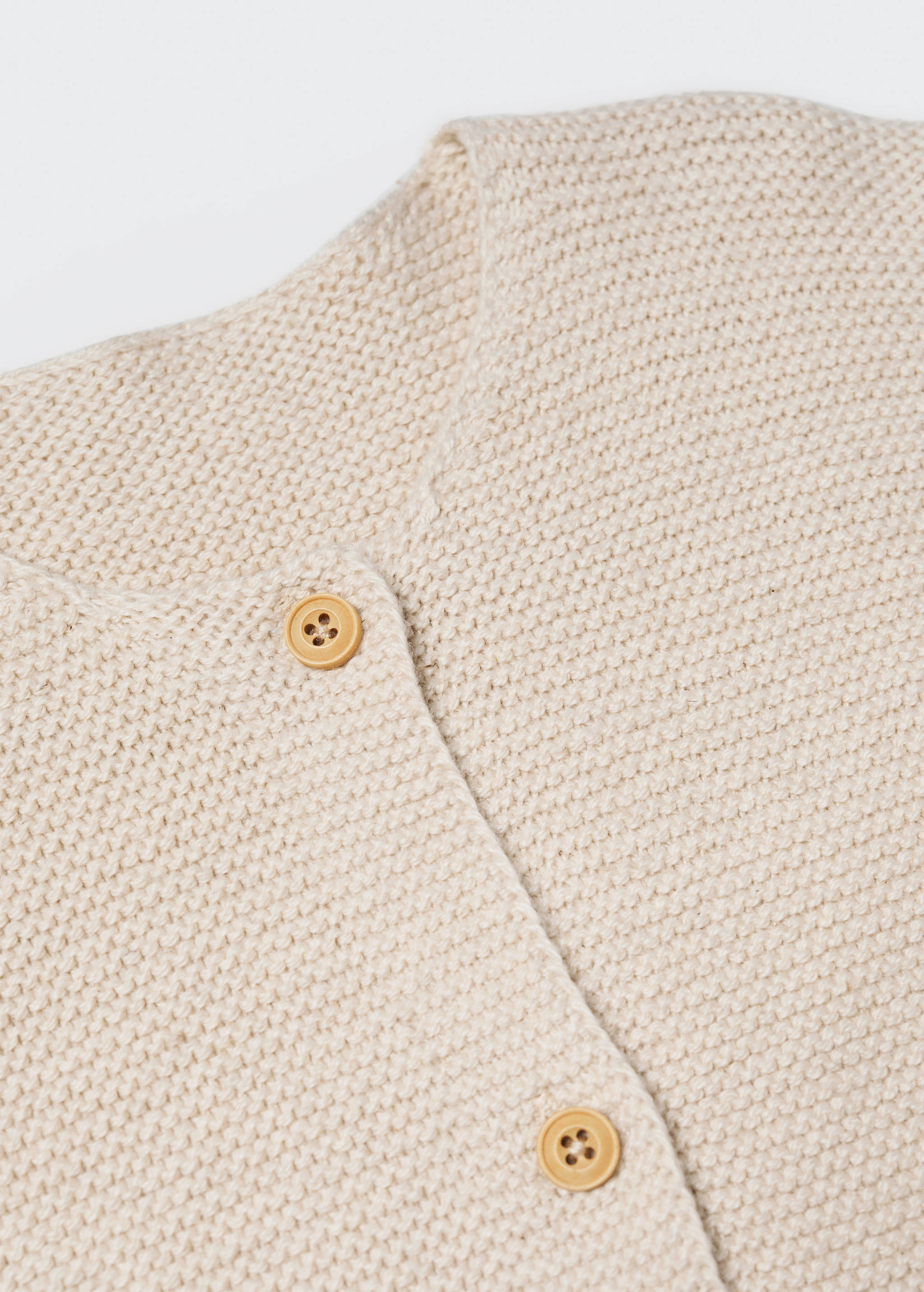 Cotton-blend cardigan - Details of the article 0