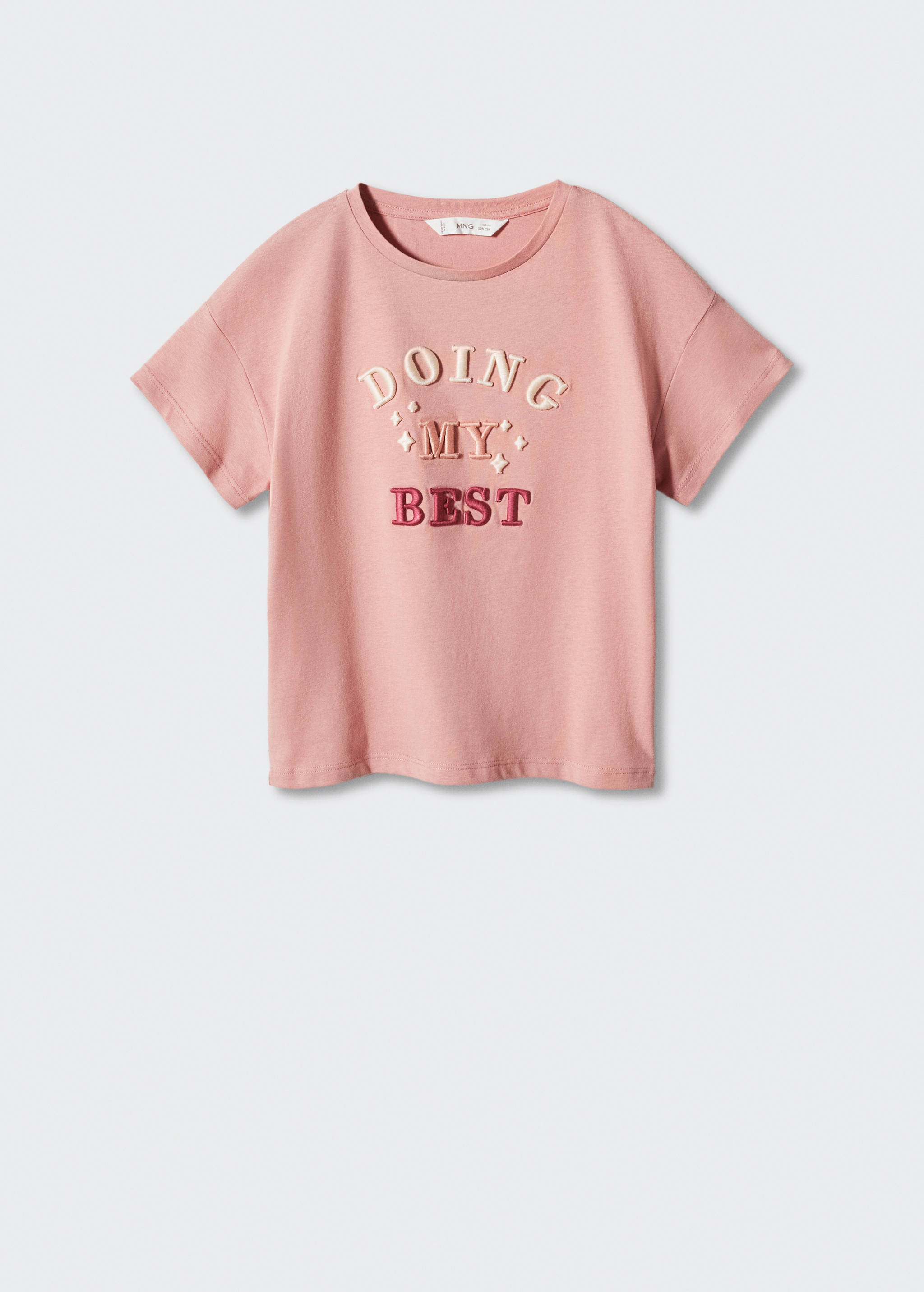 Printed cotton-blend T-shirt - Article without model