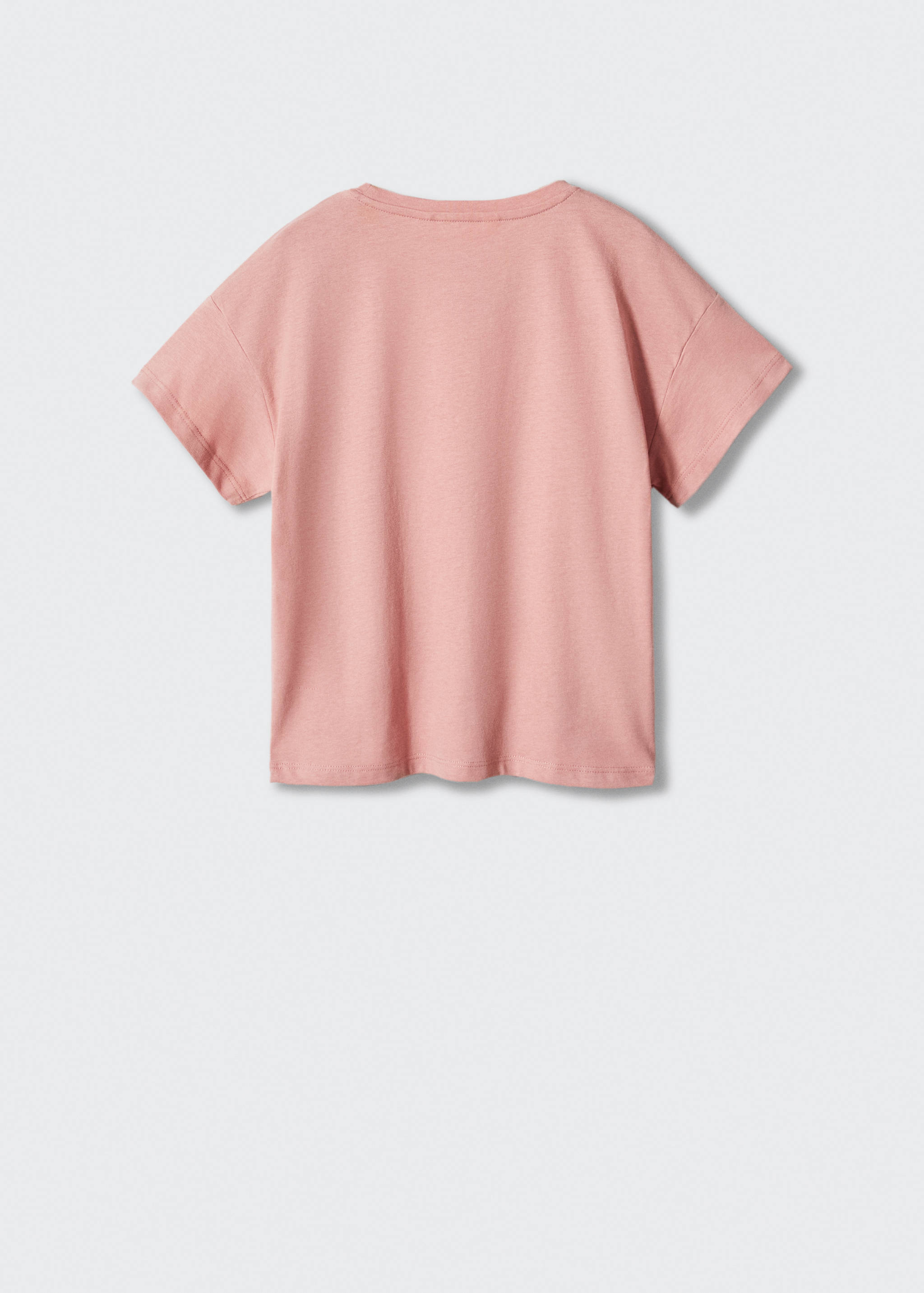 Printed cotton-blend T-shirt - Reverse of the article