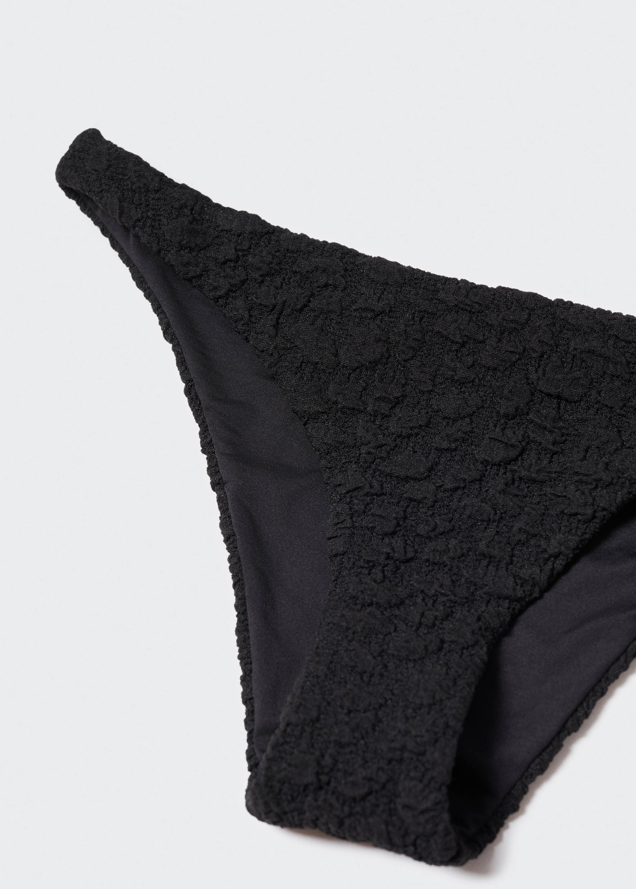 Classic textured bikini bottoms - Details of the article 8