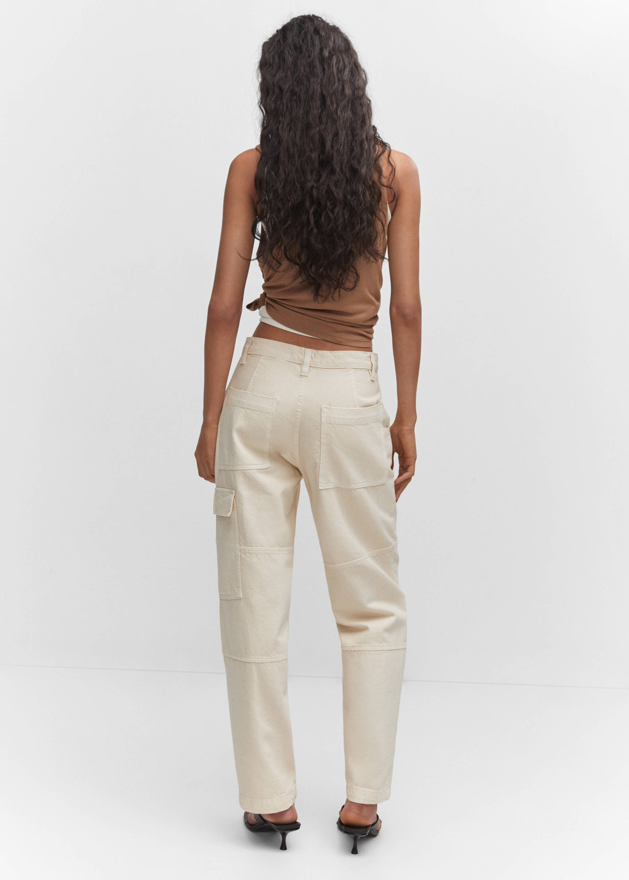 Pocket cargo jeans - Reverse of the article