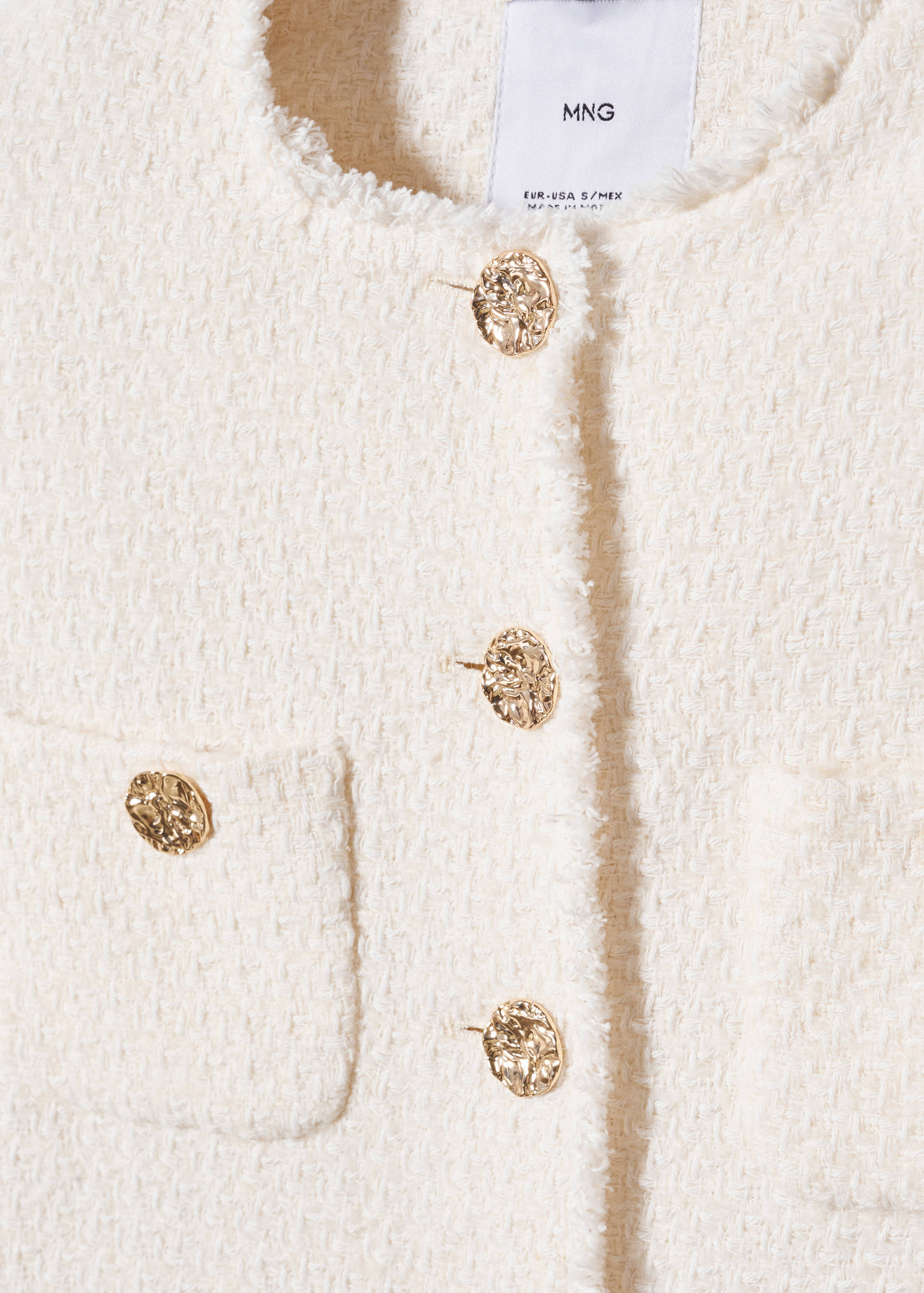 Tweed-Jacke mit Taschen - Detail des Artikels 8