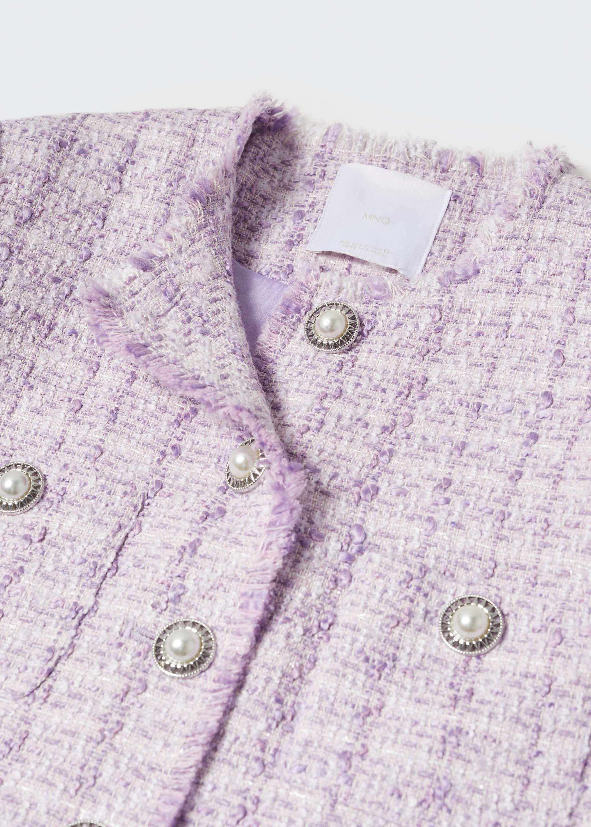 Tweed-Jacke mit Taschen - Detail des Artikels 8