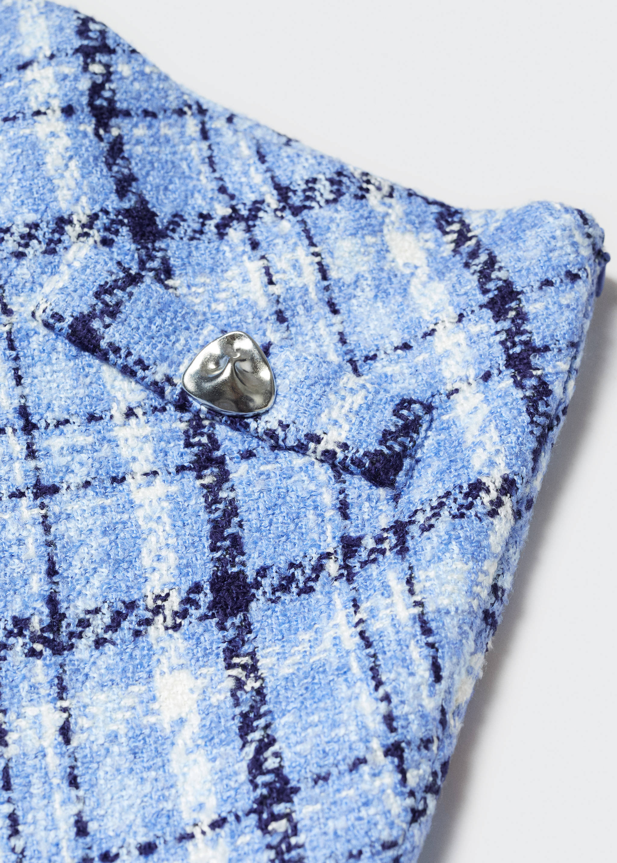 Karierter Minirock aus Tweed - Detail des Artikels 8