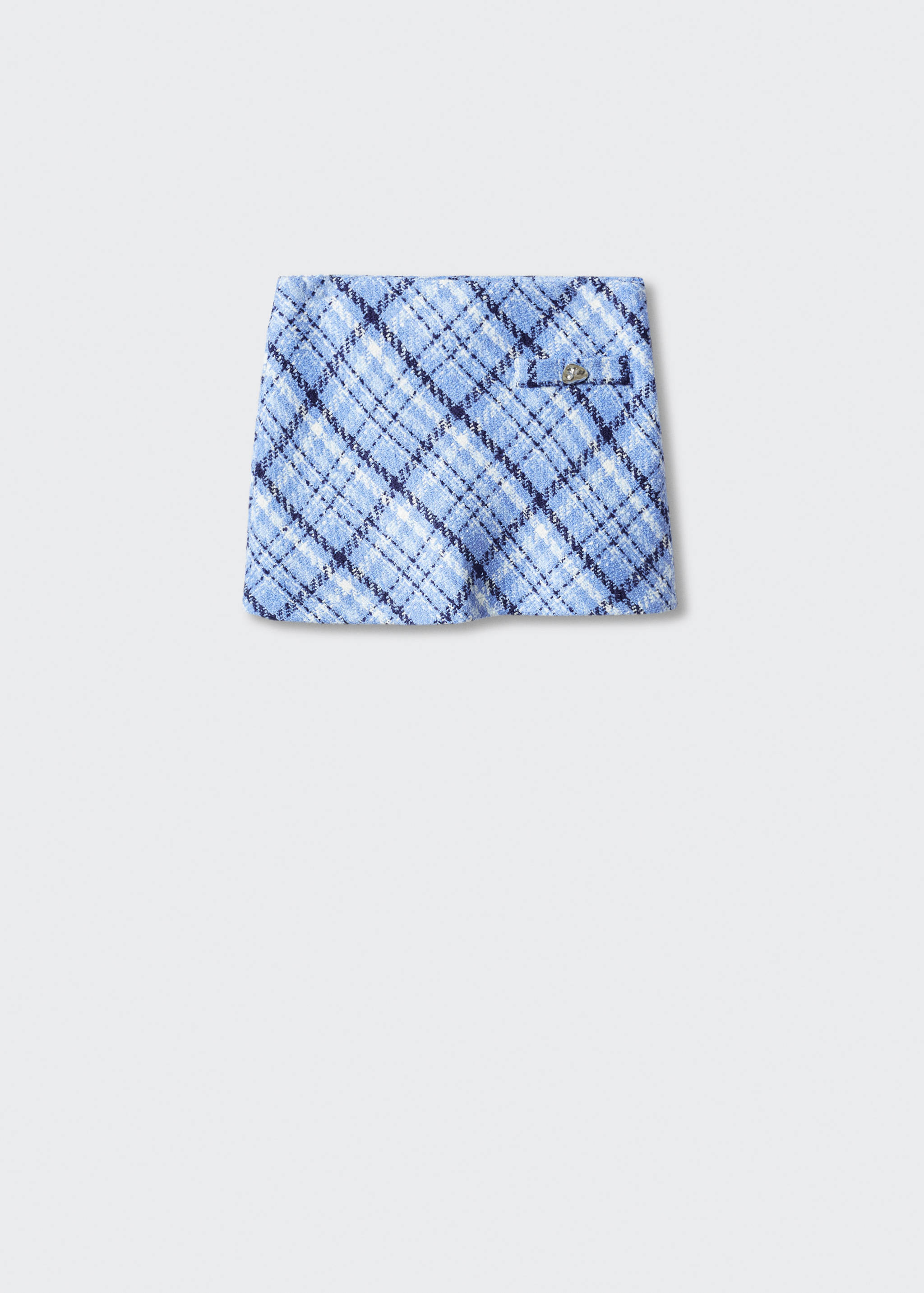 Karierter Minirock aus Tweed - Artikel ohne Model