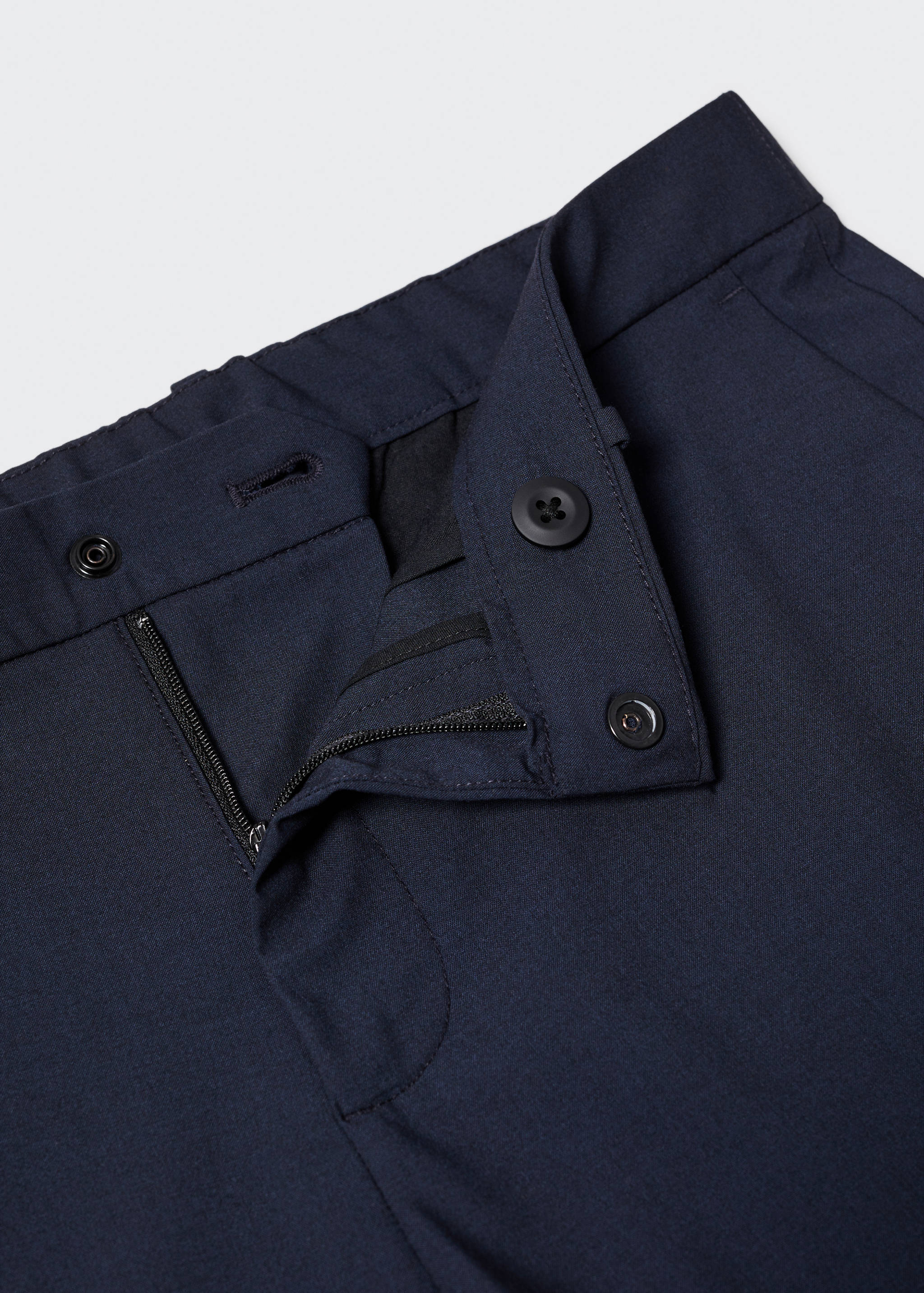 Tapered fit stretch trousers - Details of the article 8
