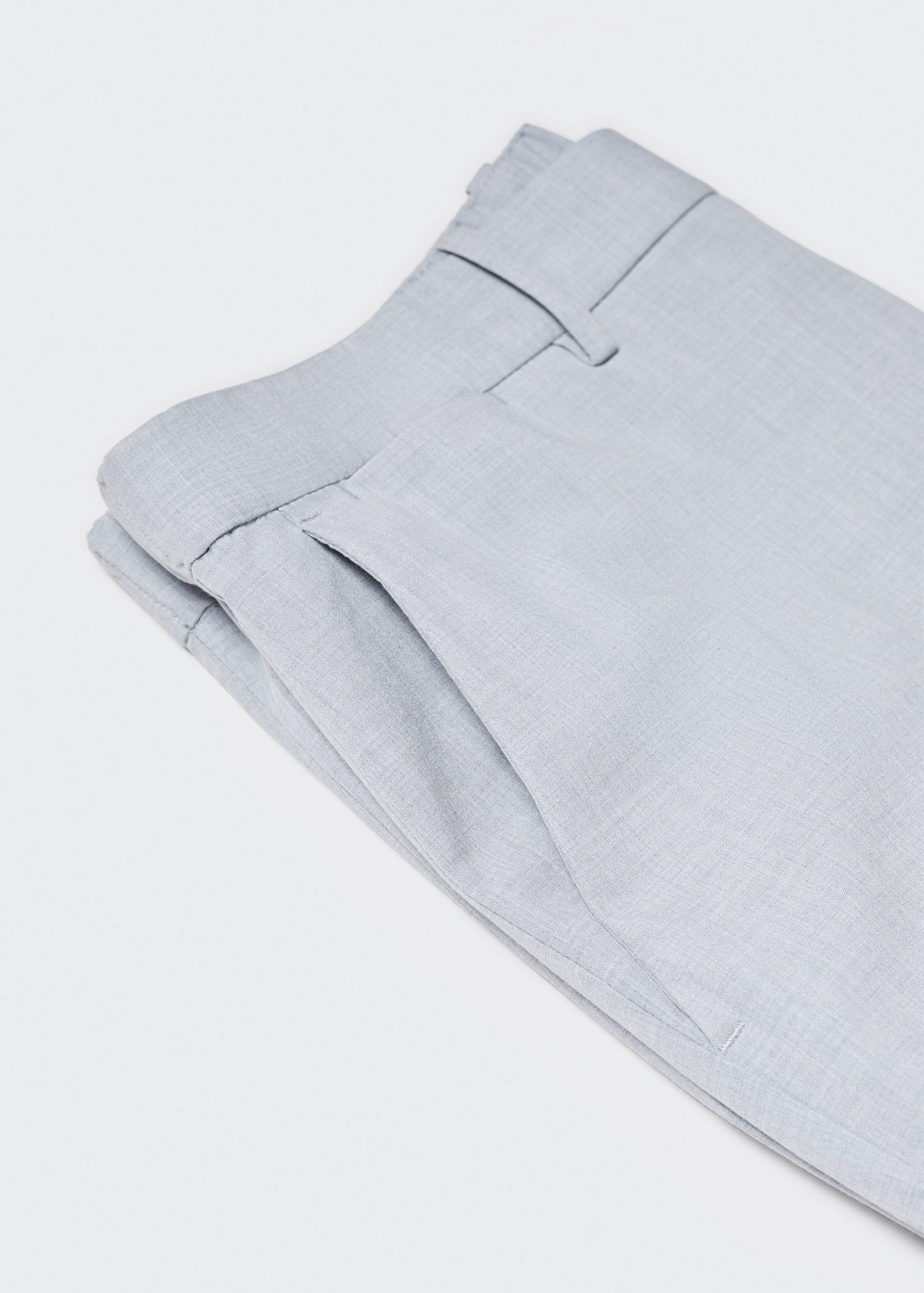 Tapered fit stretch trousers - Details of the article 8