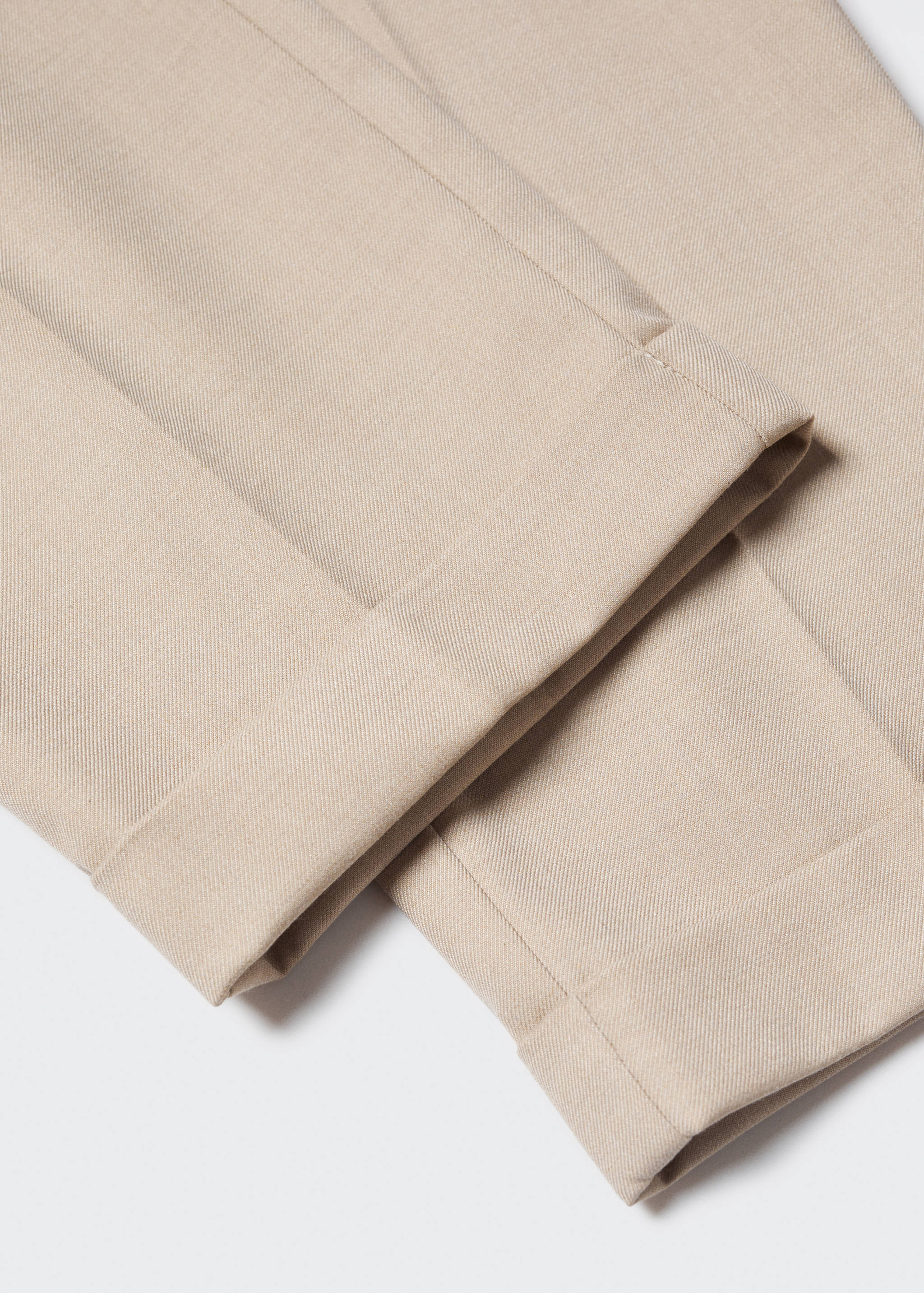 Pleated slim-fit trousers - Details of the article 8
