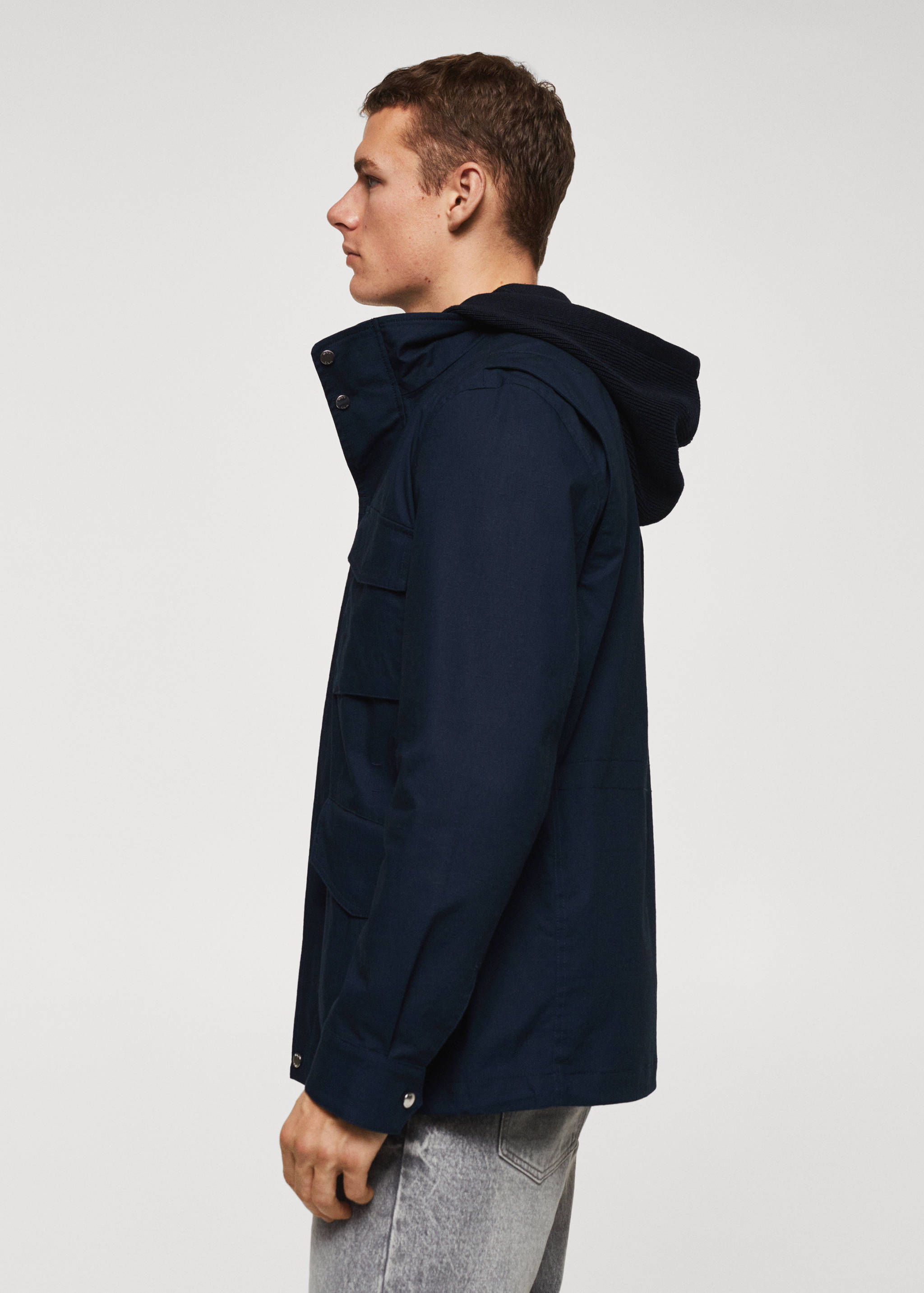 Pocket cotton jacket - Details of the article 6