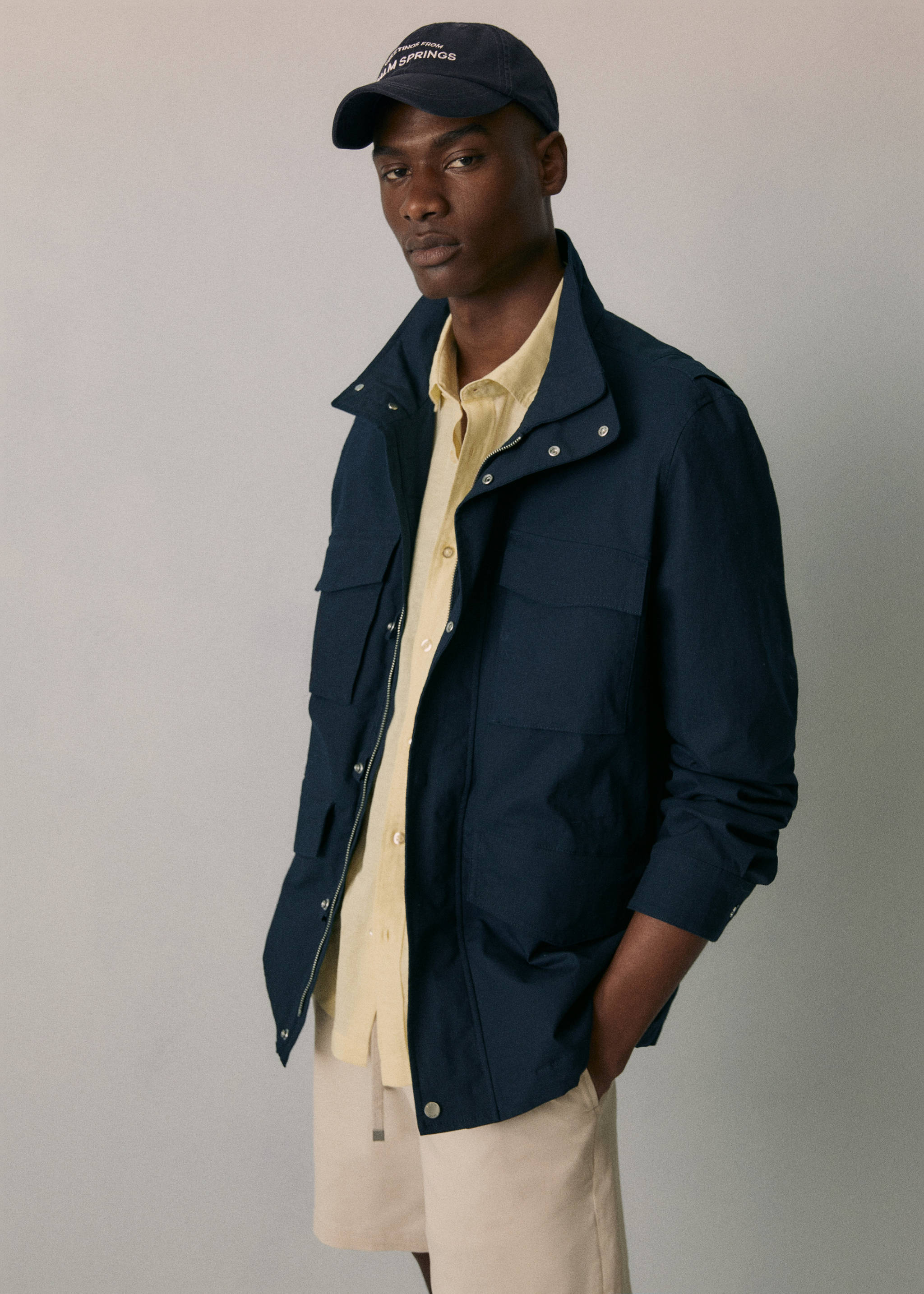 Pocket cotton jacket - Details of the article 5