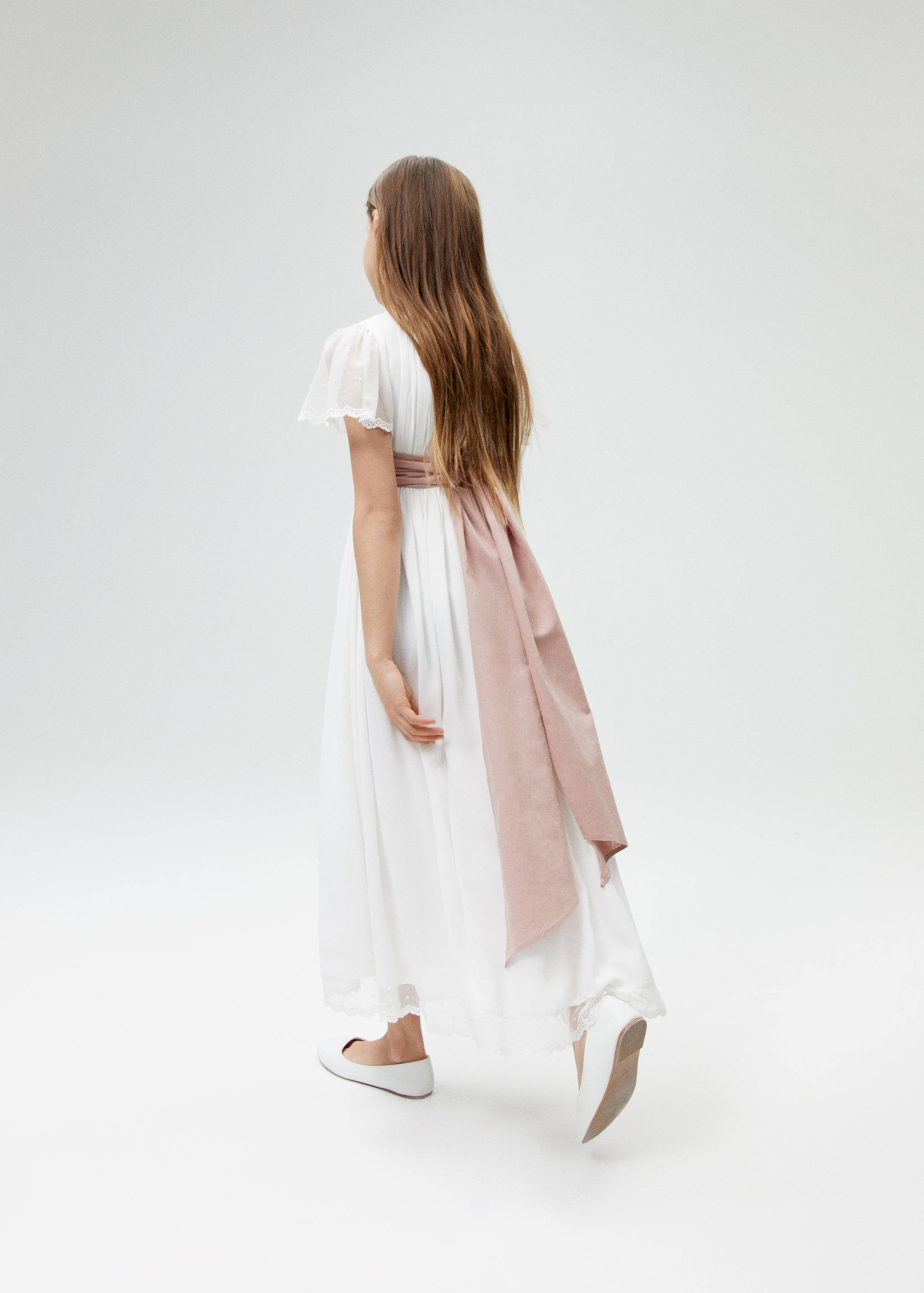 Long dress with bow - Details of the article 6