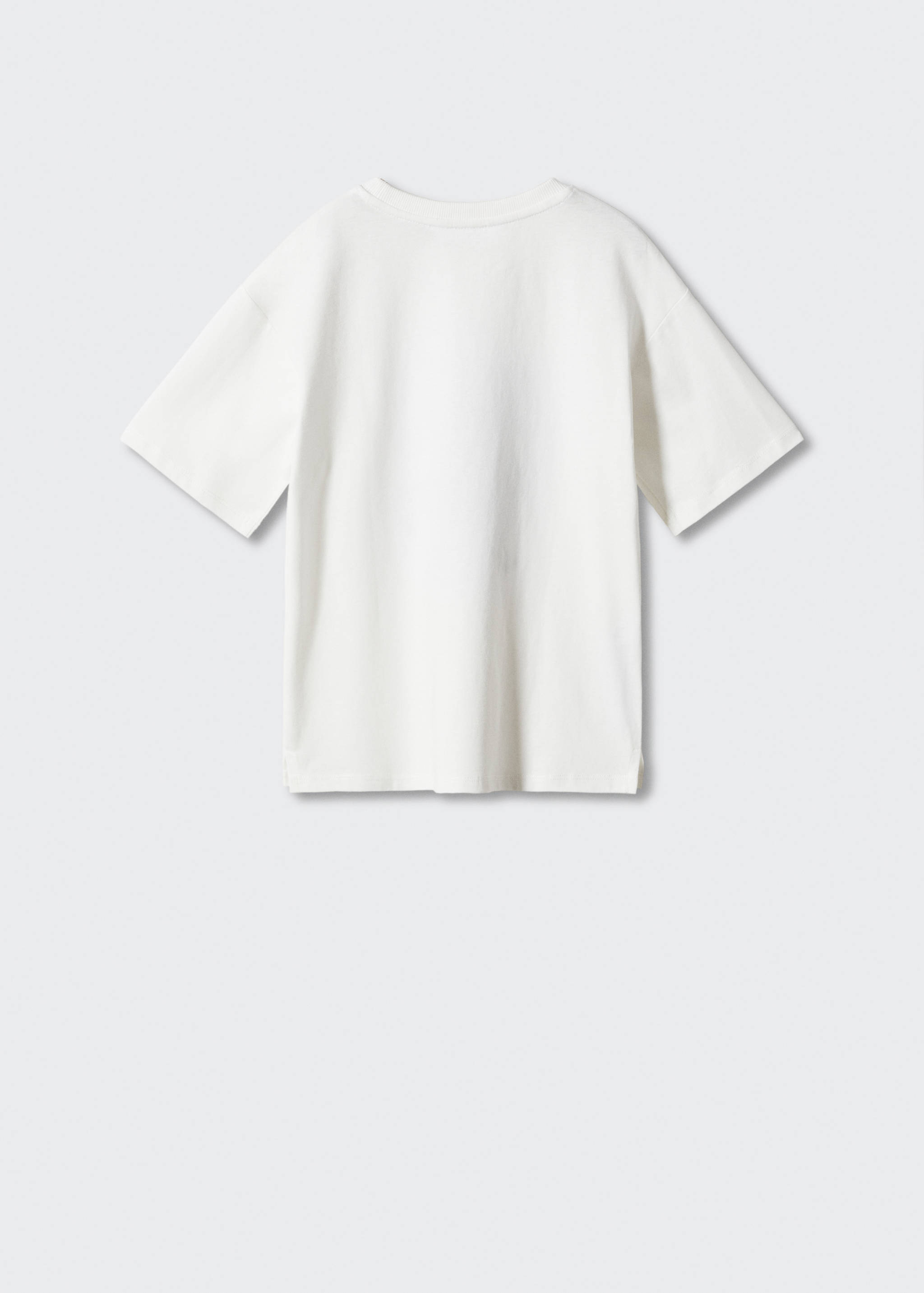 Μπλουζάκι εμπριμέ βαμβακερό - Πίσω όψη προϊόντος