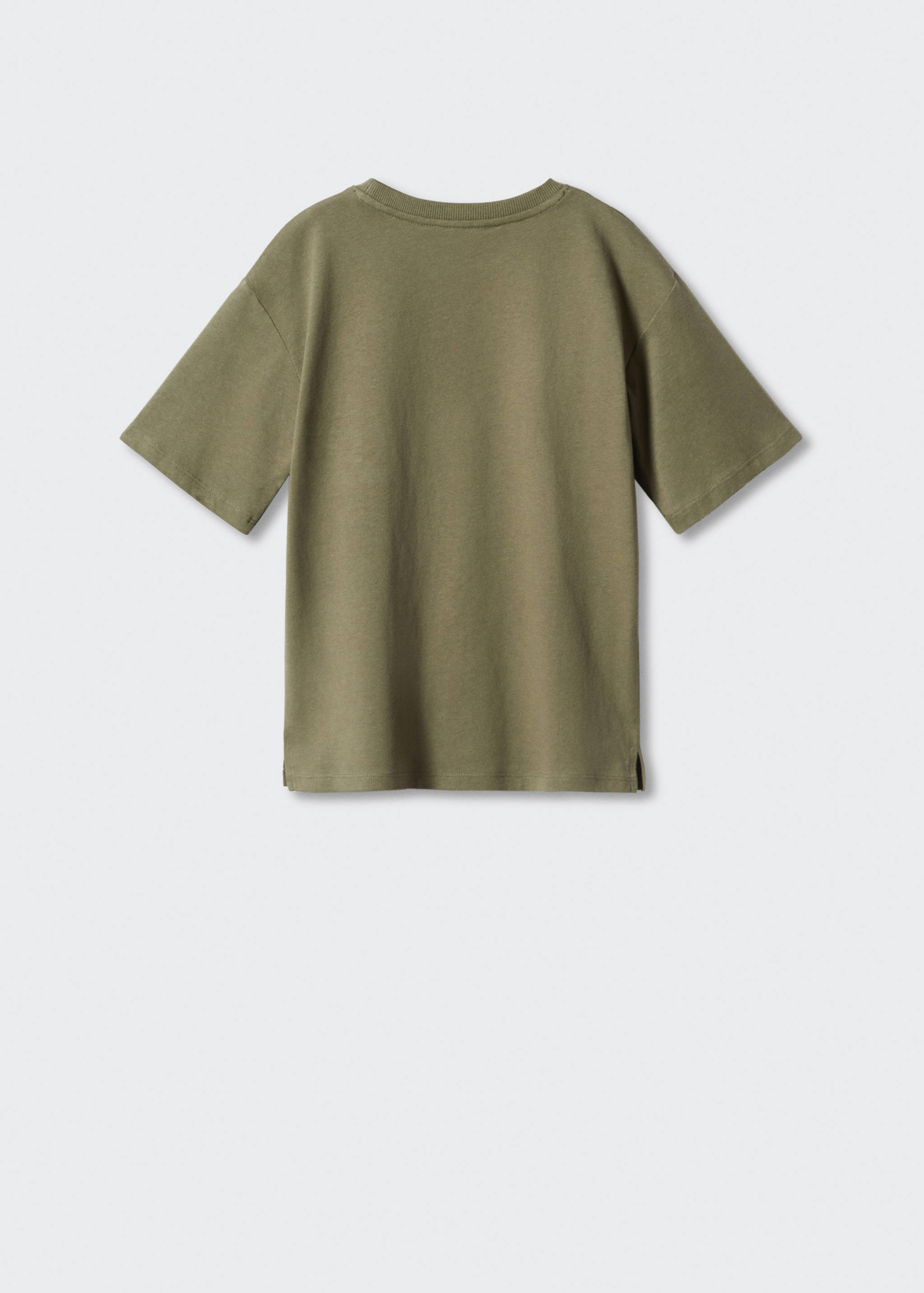 Μπλουζάκι εμπριμέ βαμβακερό - Πίσω όψη προϊόντος