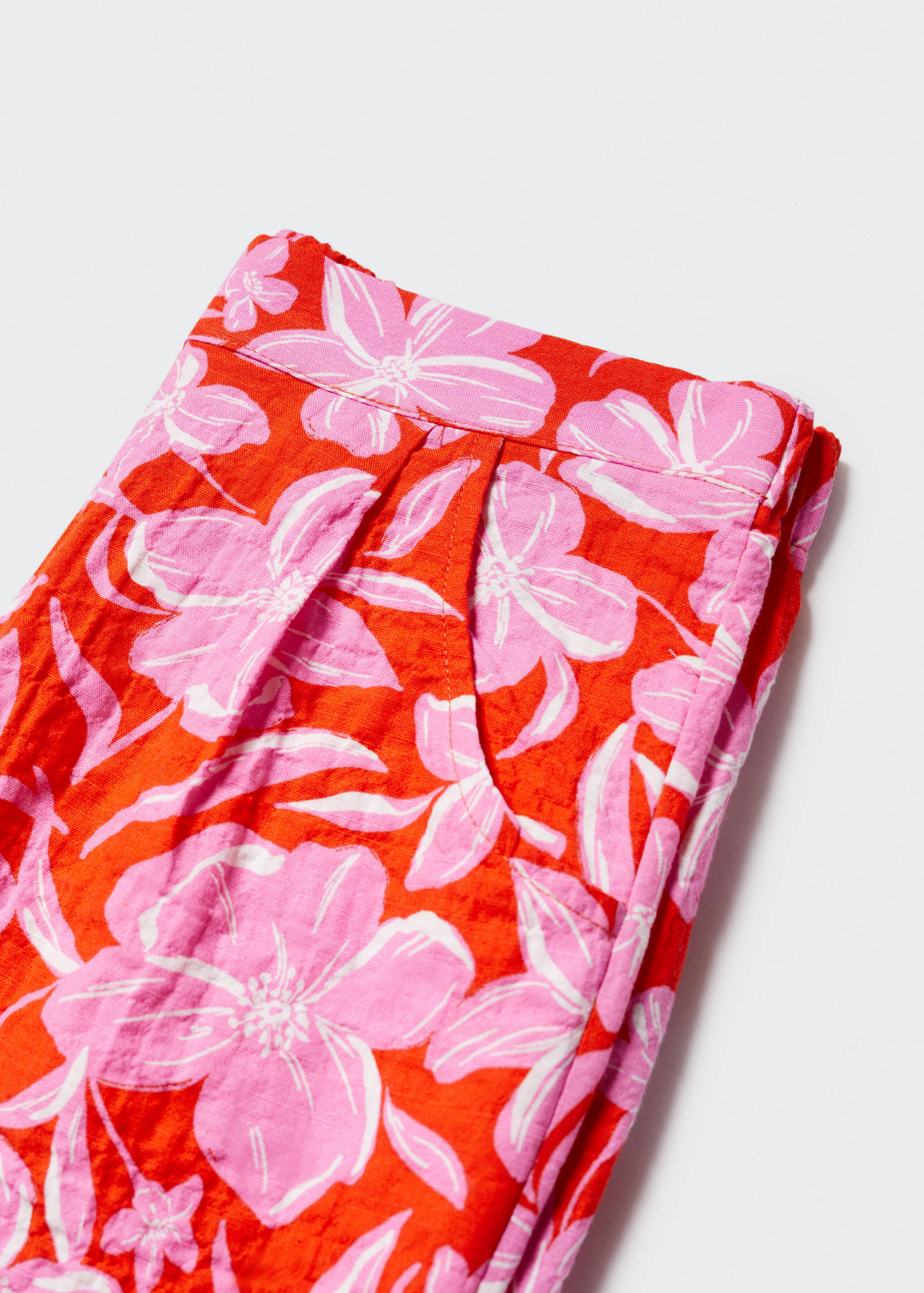 Flower culottes trousers - Details of the article 8