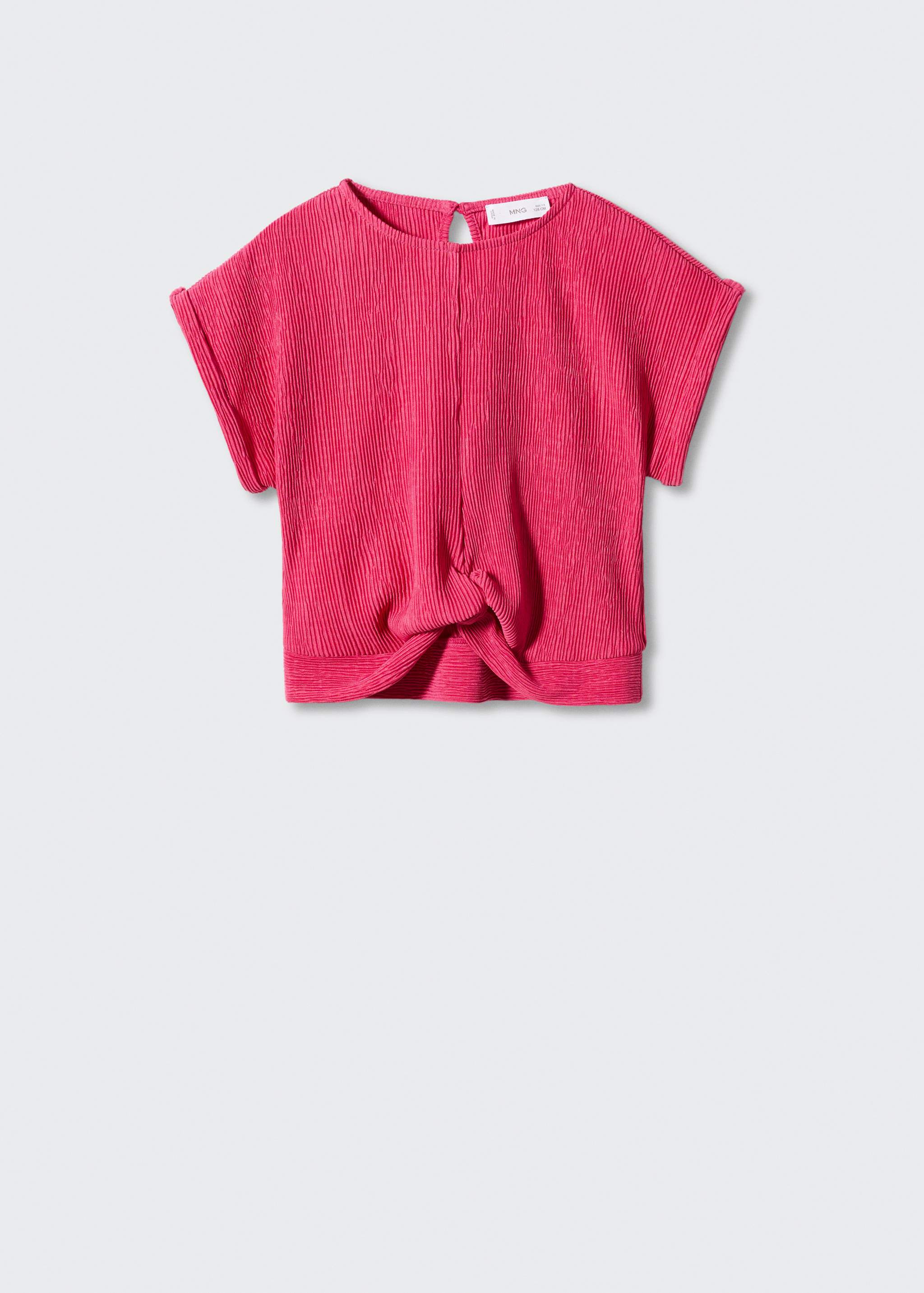 Textured T-shirt - Article without model