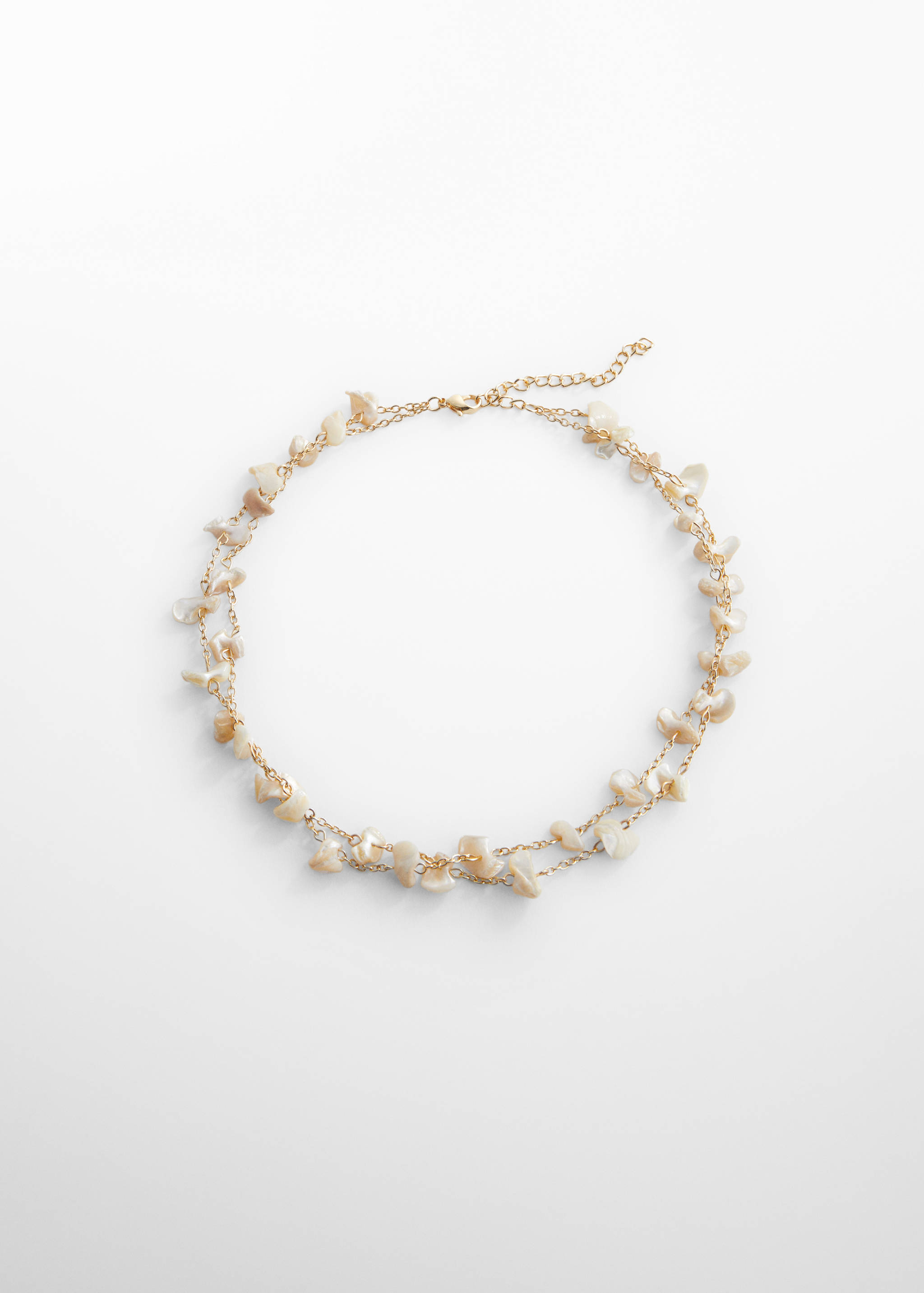 Halskette mit Perlmuttperlen - Artikel ohne Model