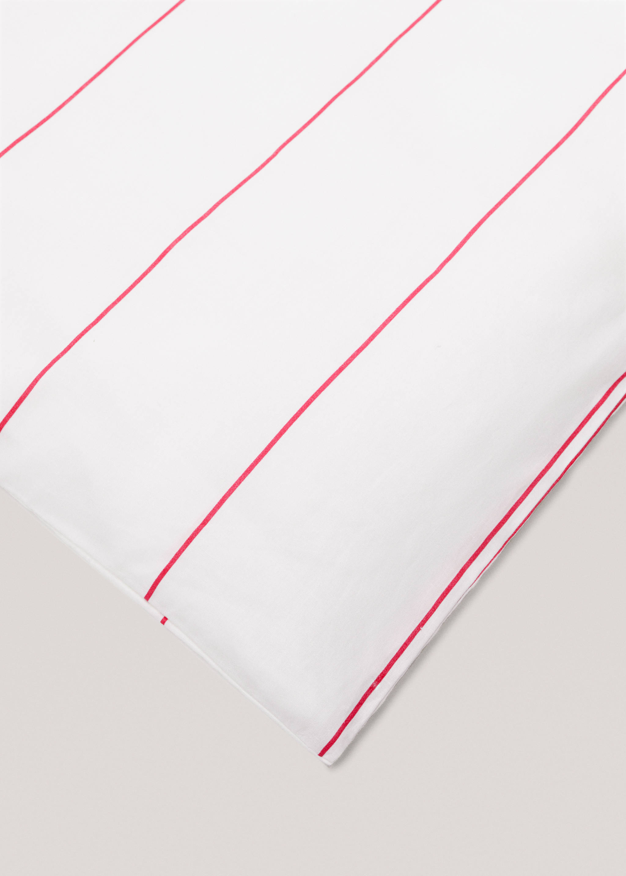 Housse de couette coton imprimée rayures Lit 180/200 cm - Détail de l'article 3