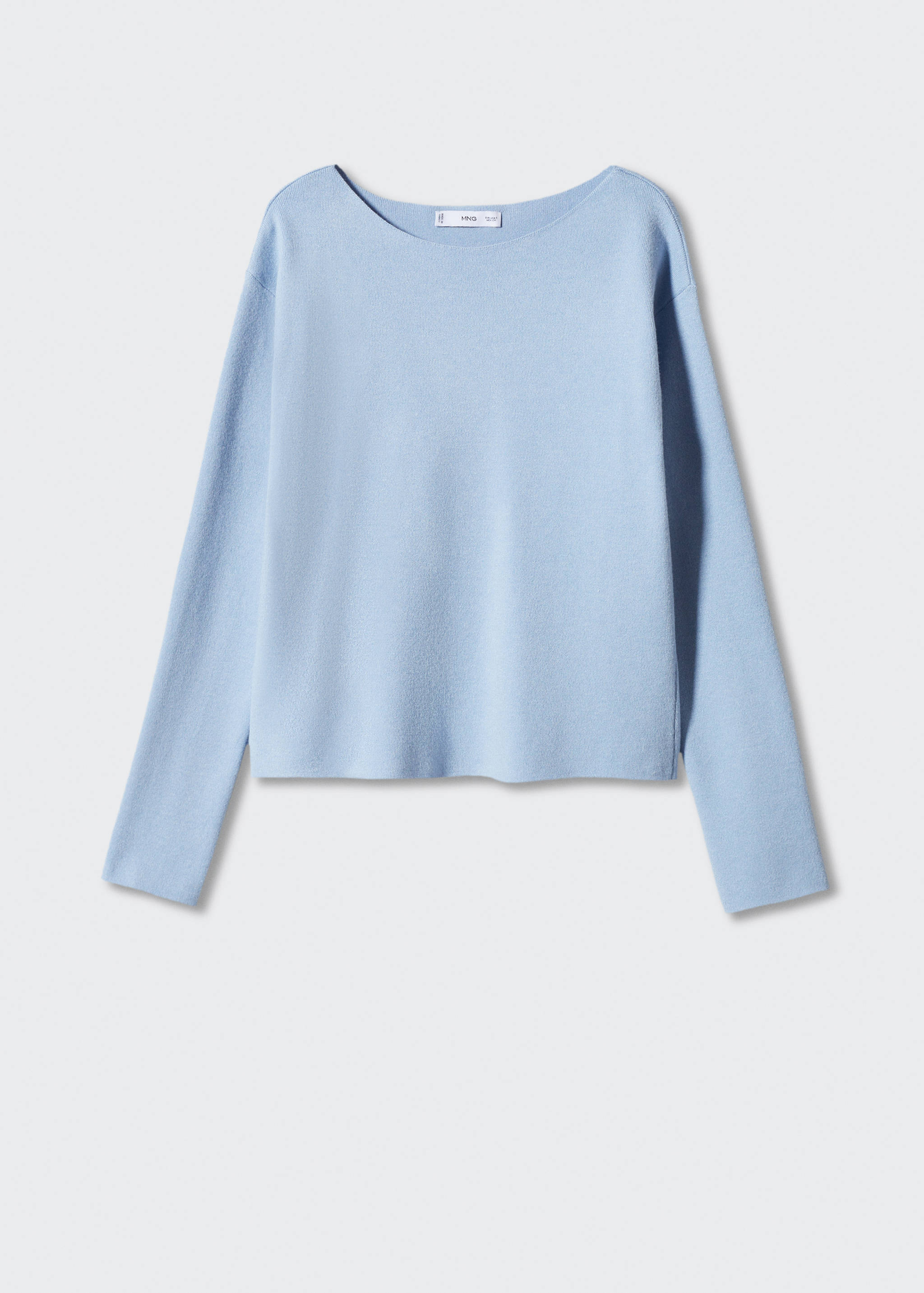 Pull-over maille fine col bateau - Article sans modèle