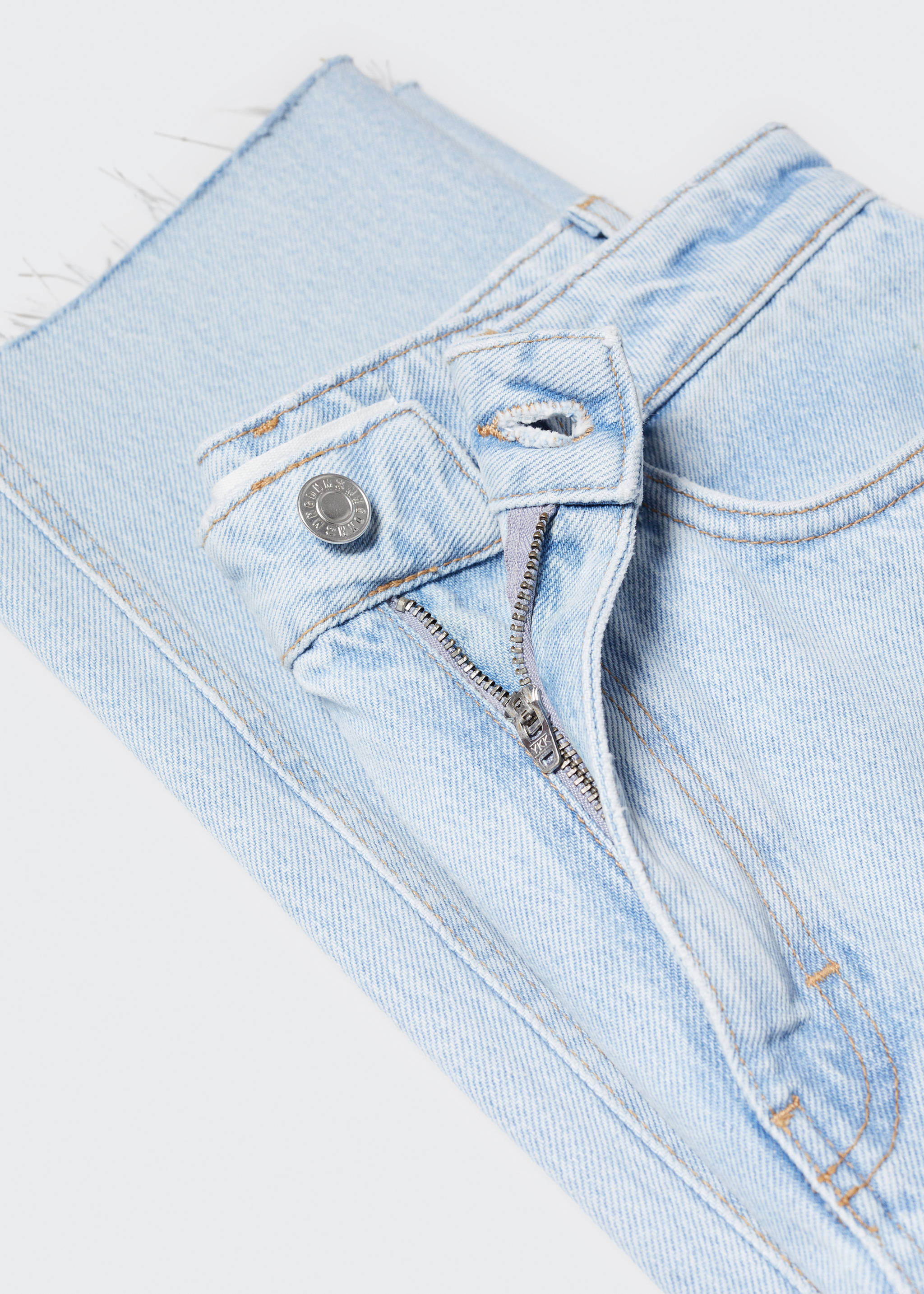 High waist straight jeans - Details of the article 8