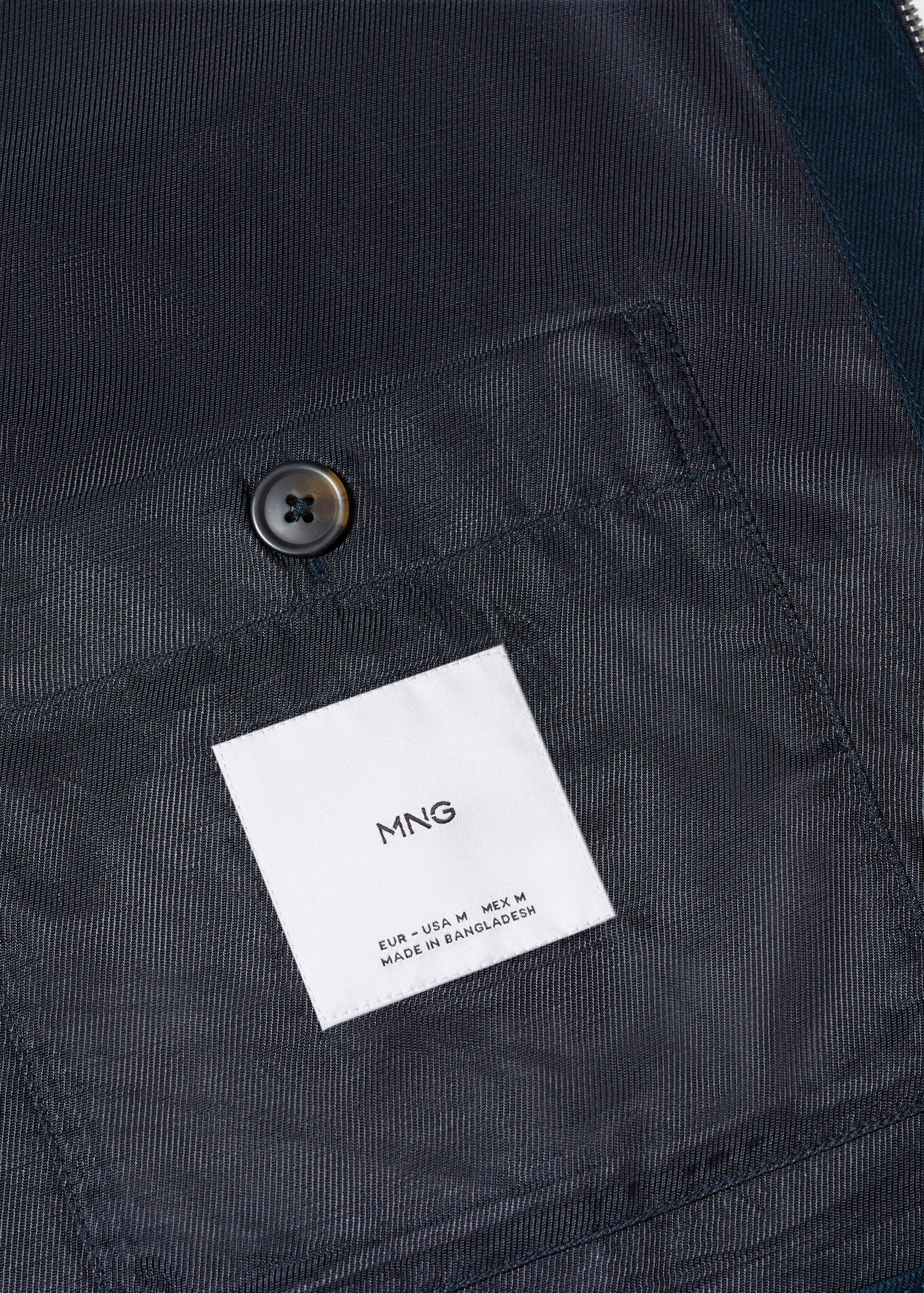 Pocket linen-blend jacket - Details of the article 8