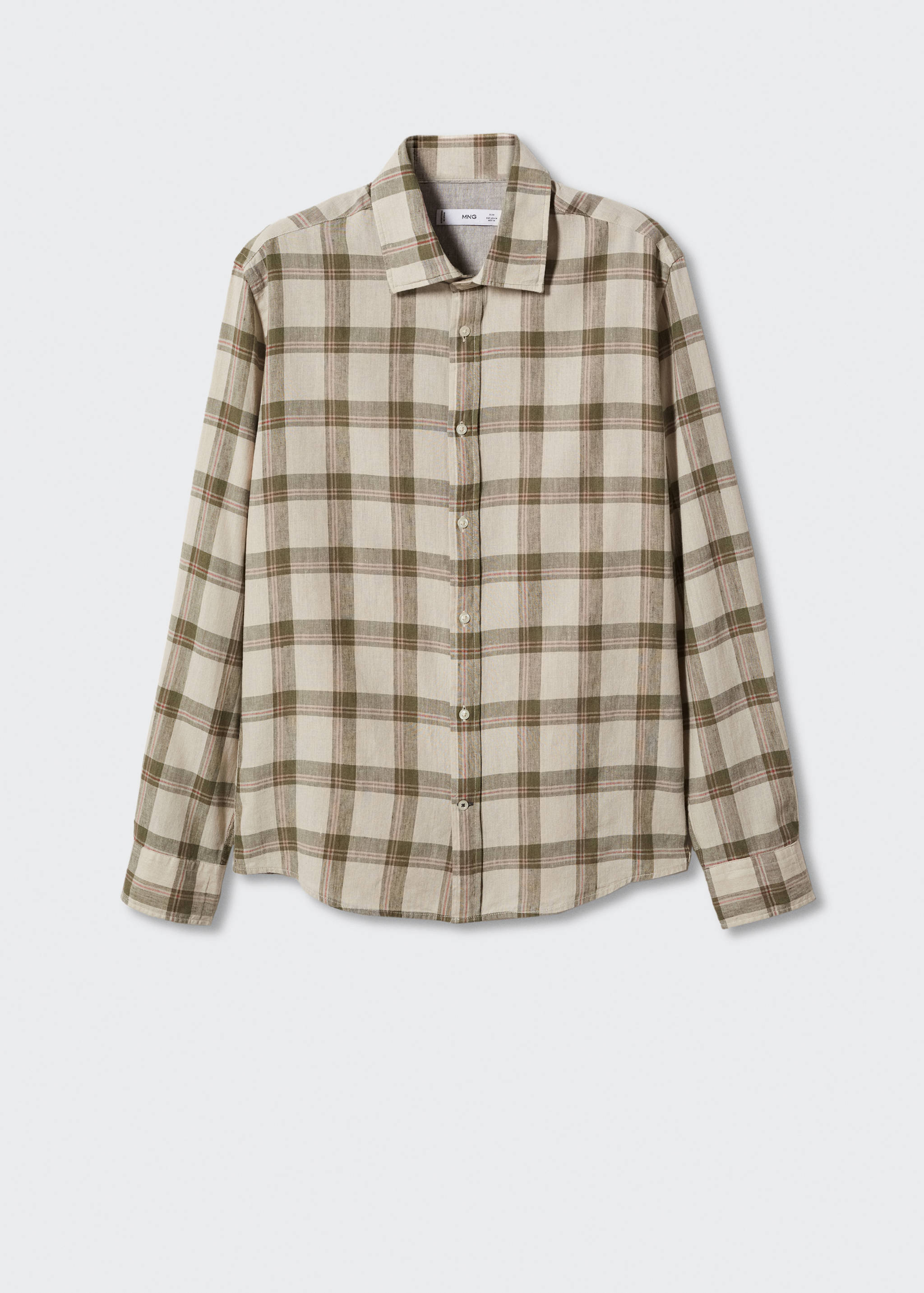 Camisa 100% lli quadres - Article sense model