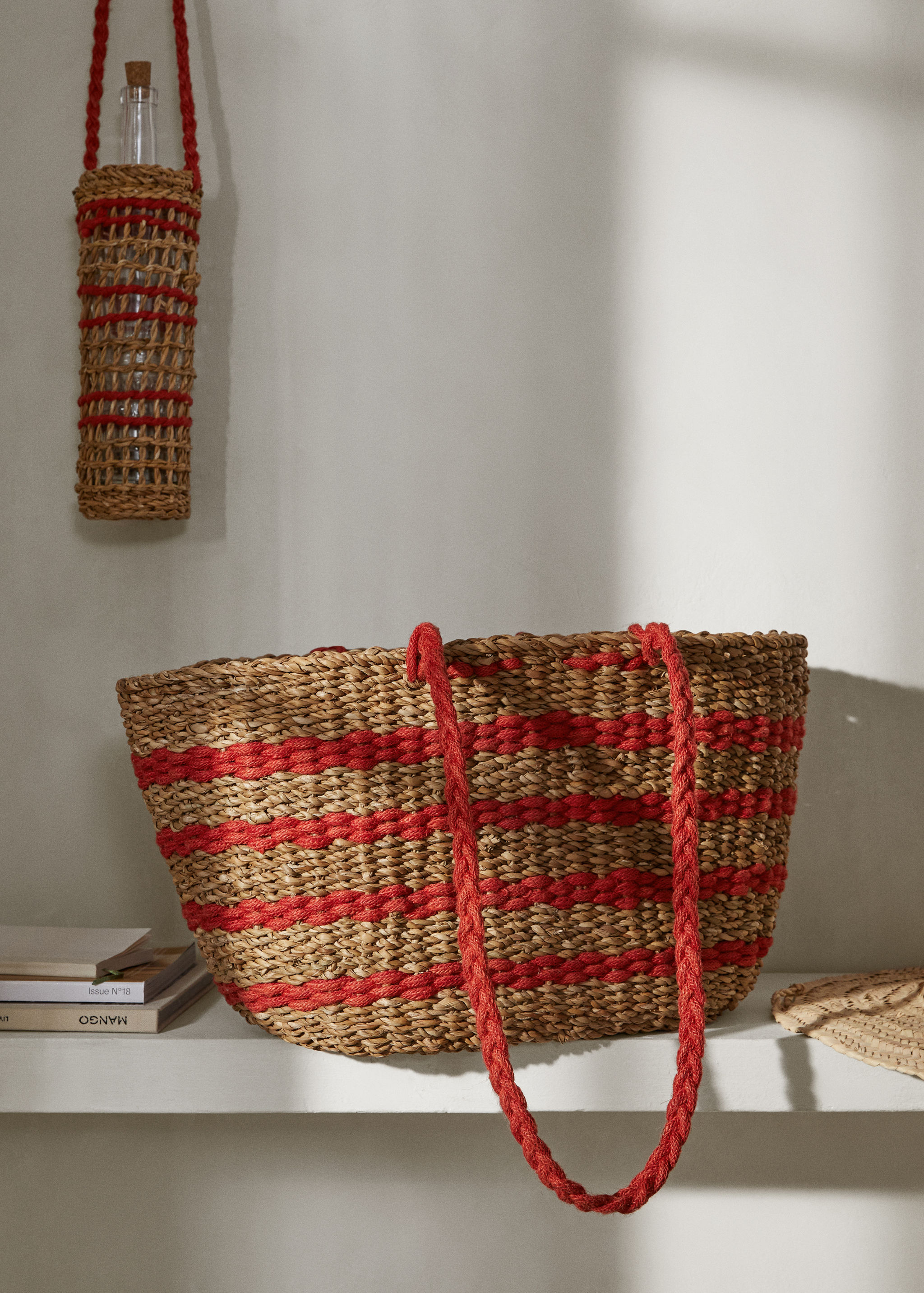 Sac 100 % jute contrasté - Plan général