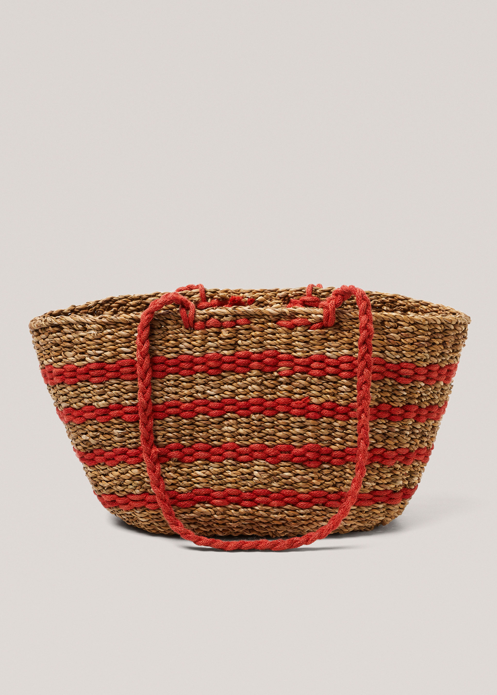 Sac 100 % jute contrasté - Article sans modèle