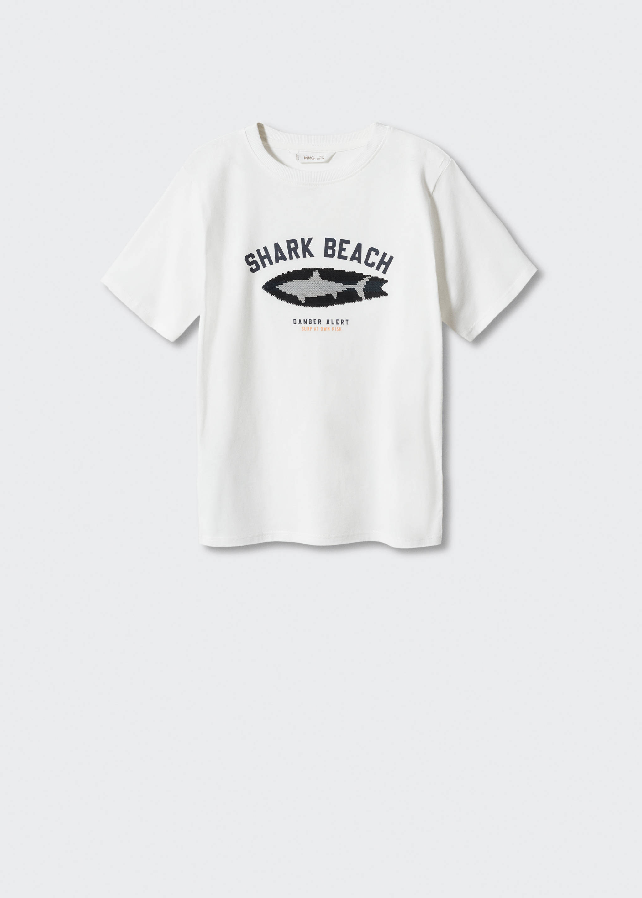 Reversible sequins T-shirt - Article without model