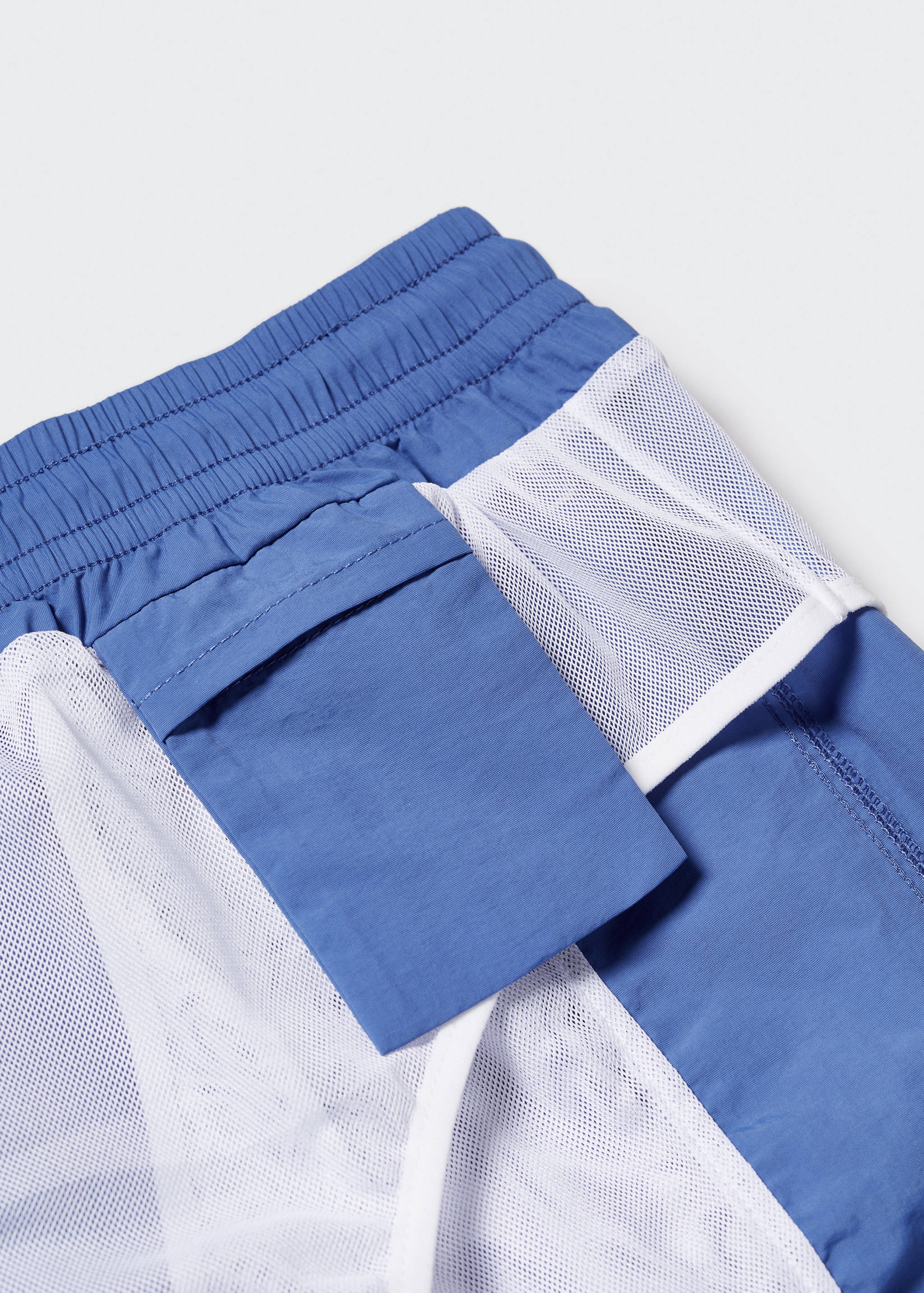 Cord plain swimming trunks - Details of the article 8