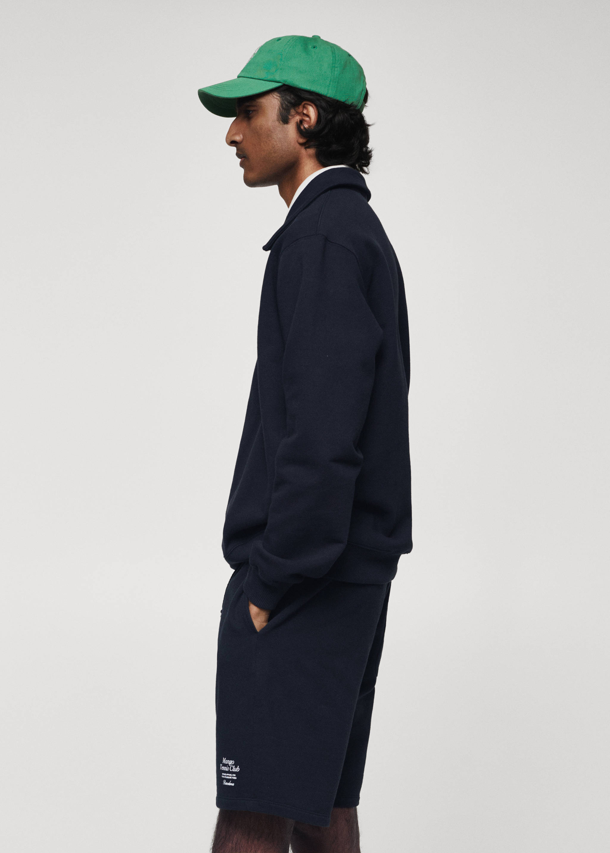 Message cotton sweatshirt - Details of the article 2