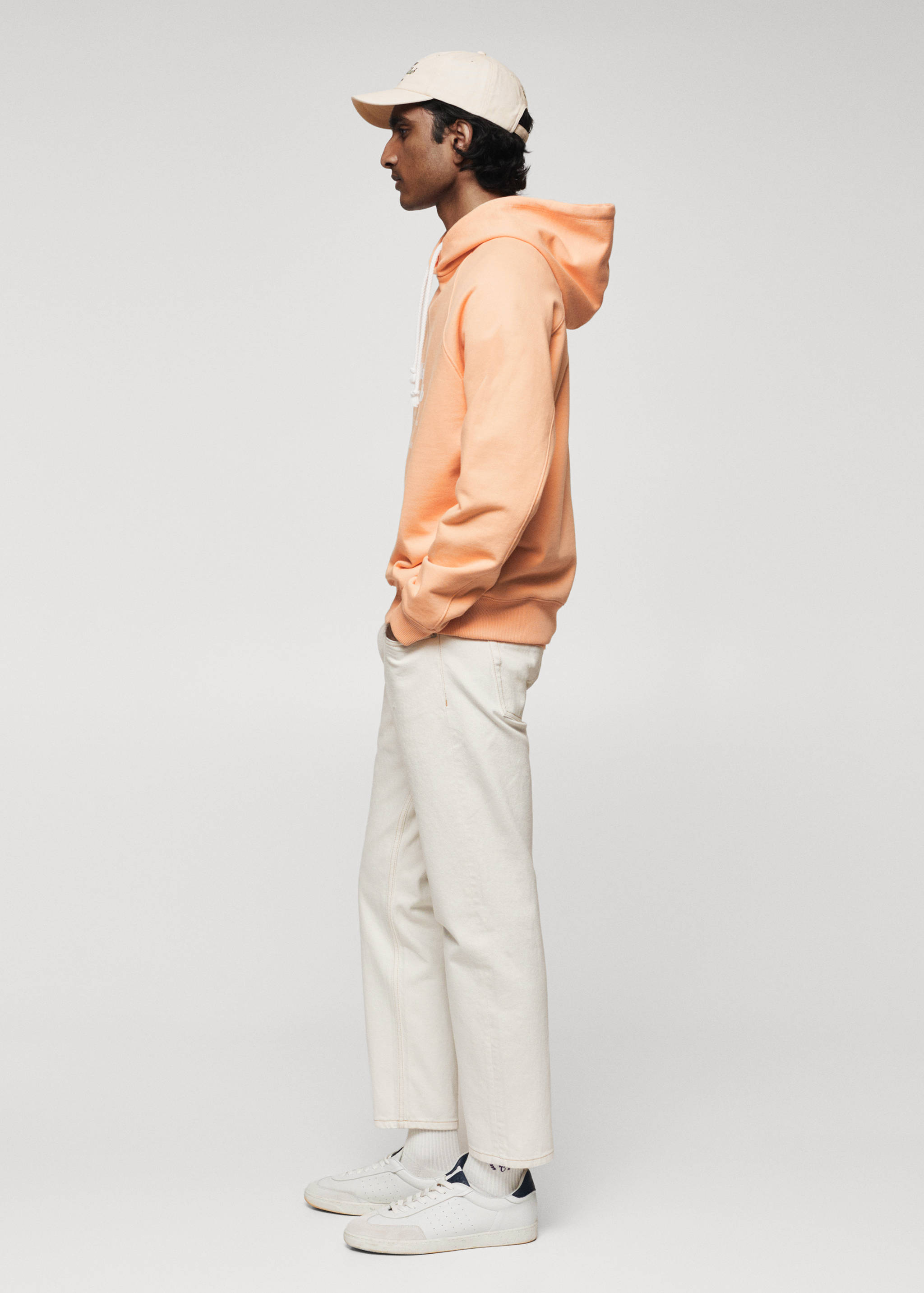 100% cotton hooded sweatshirt text - Details of the article 2