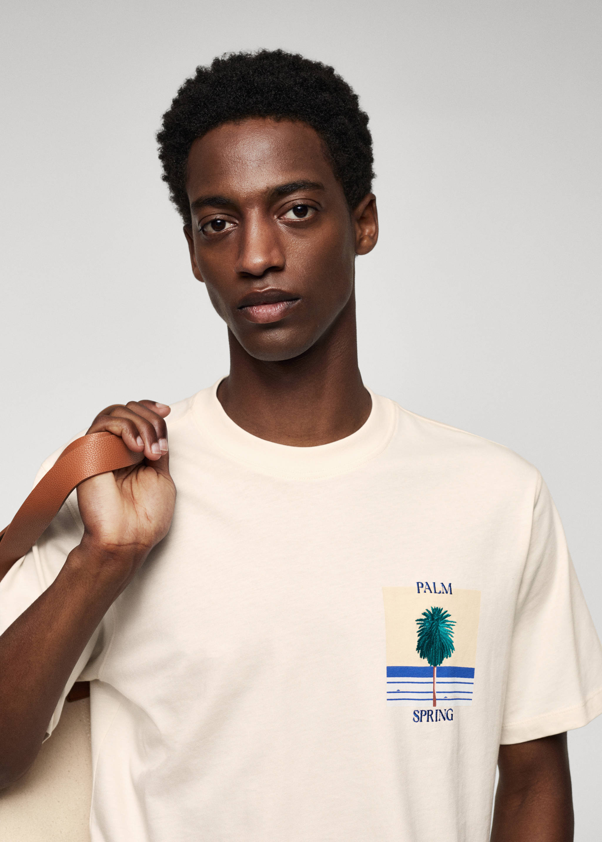 100% cotton printed t-shirt - Details of the article 1