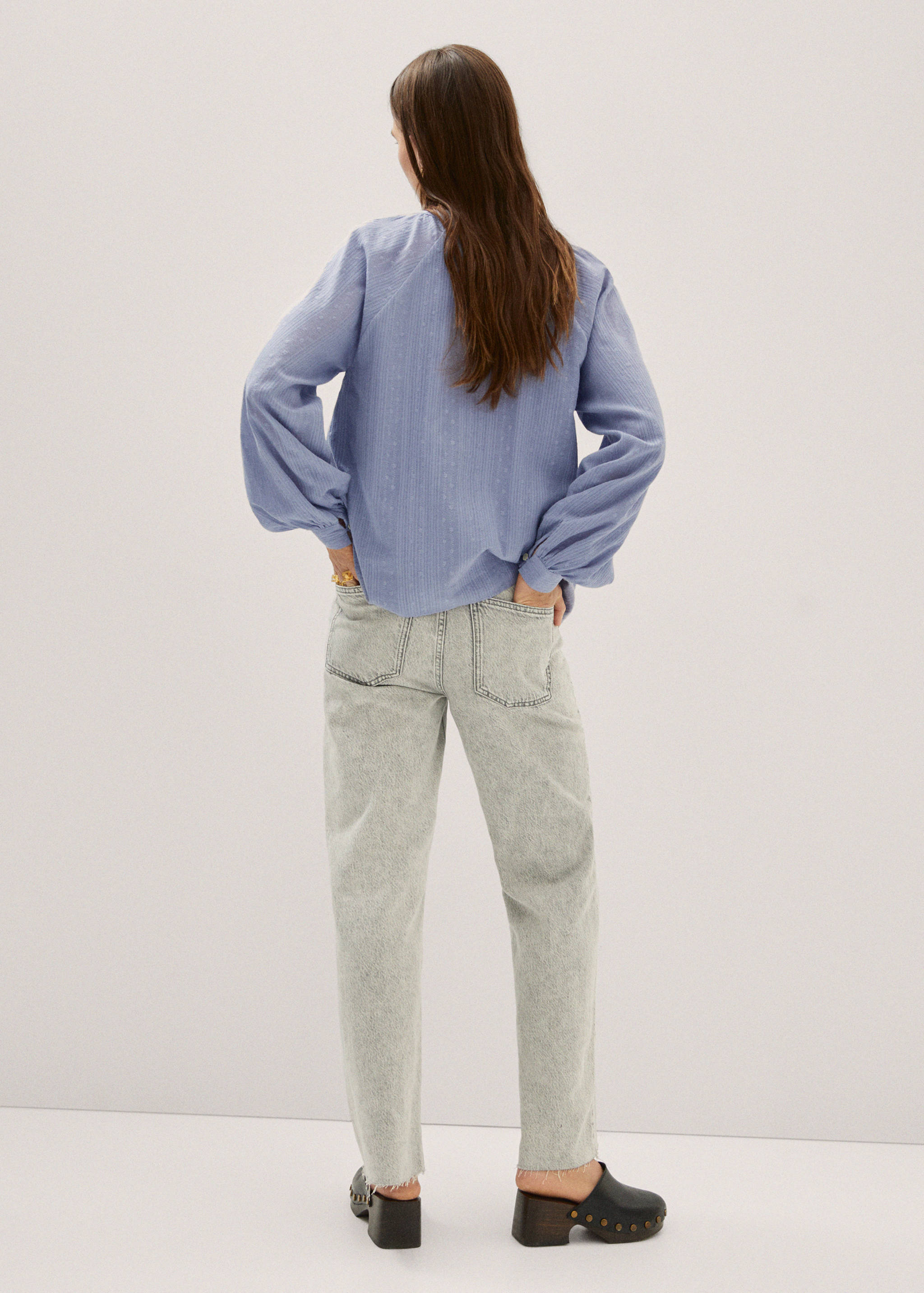 Plumeti embroidered blouse - Reverse of the article