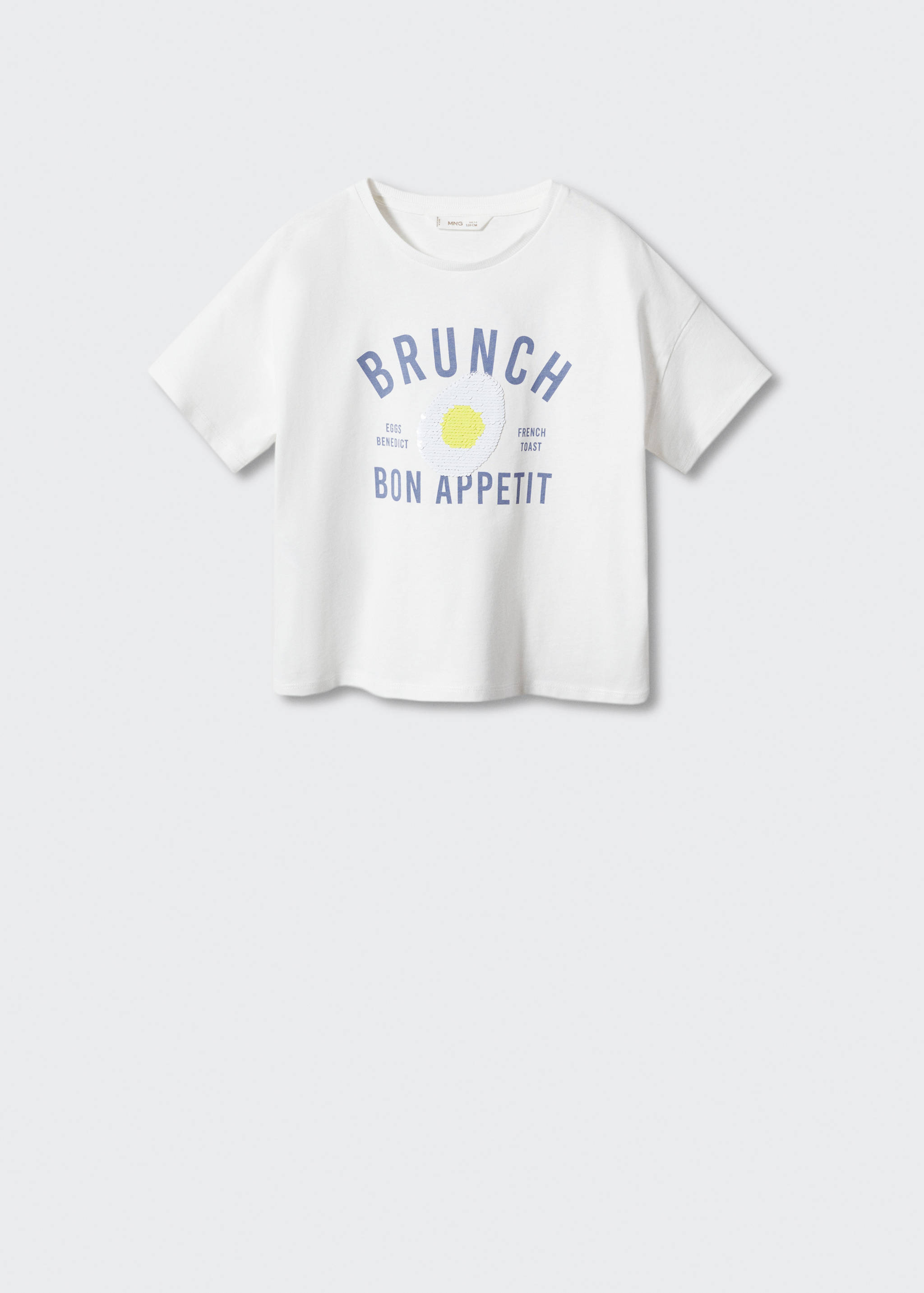 Reversible sequins T-shirt - Article without model