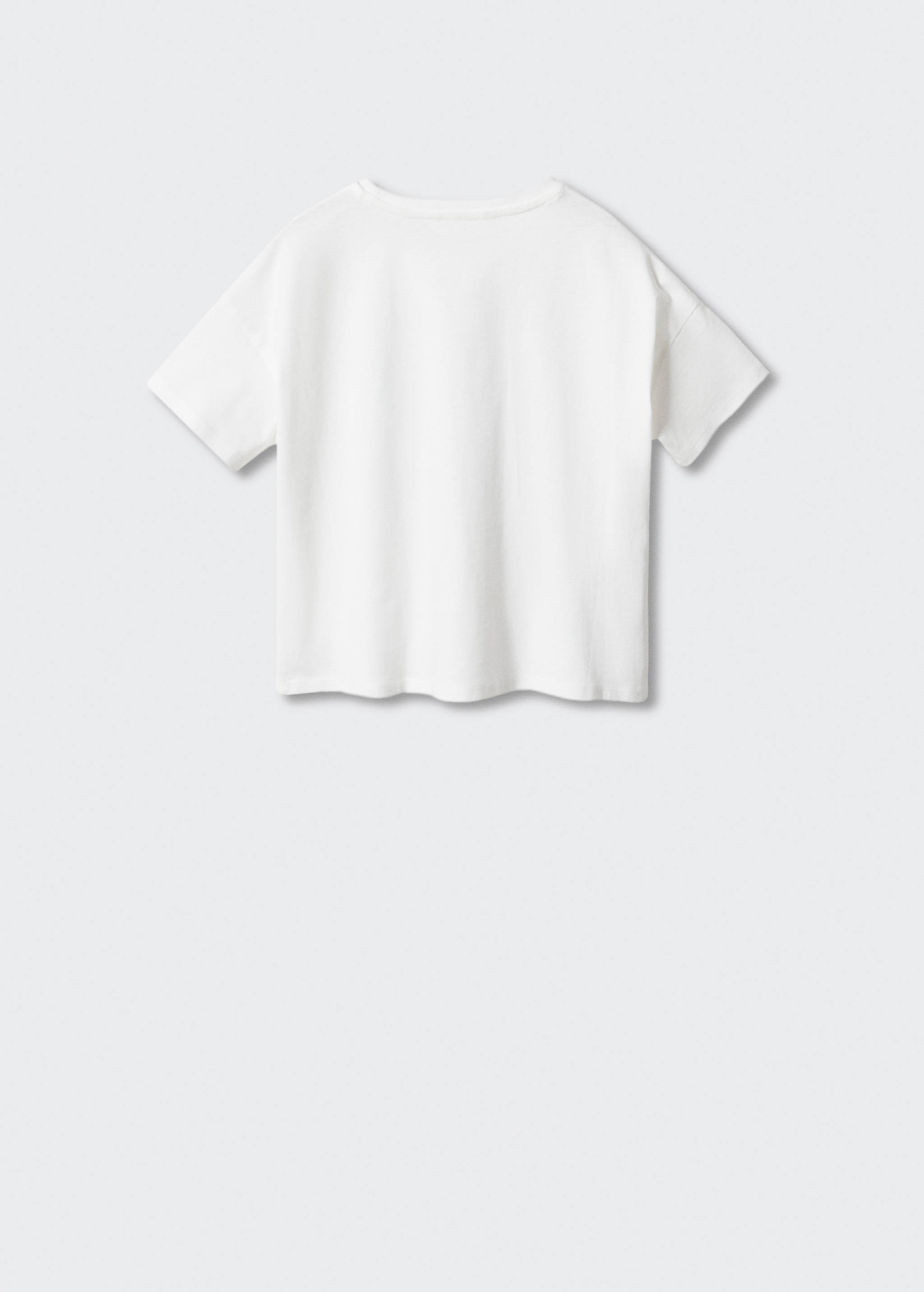 Reversible sequins T-shirt - Reverse of the article