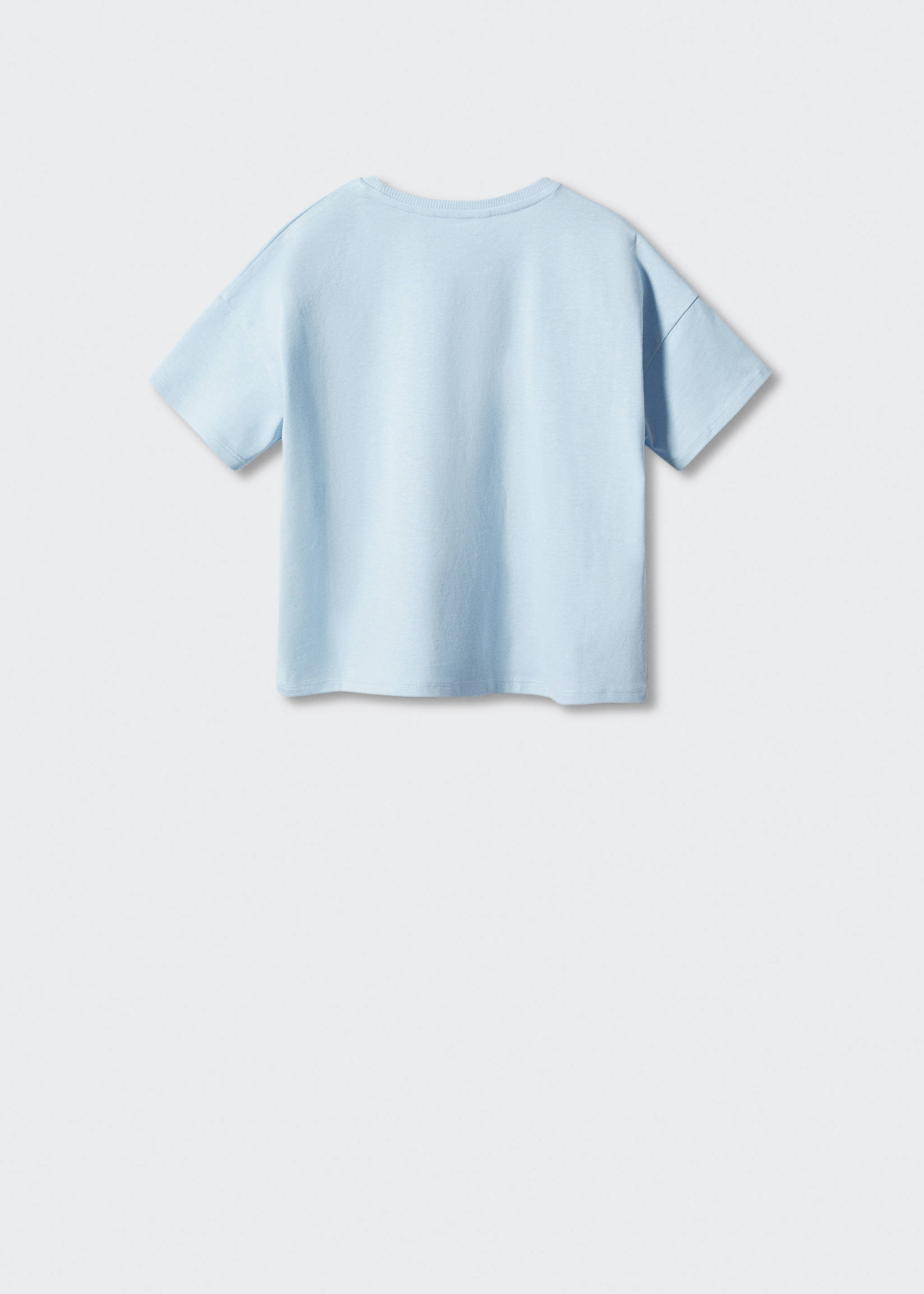 Reversible sequins T-shirt - Reverse of the article