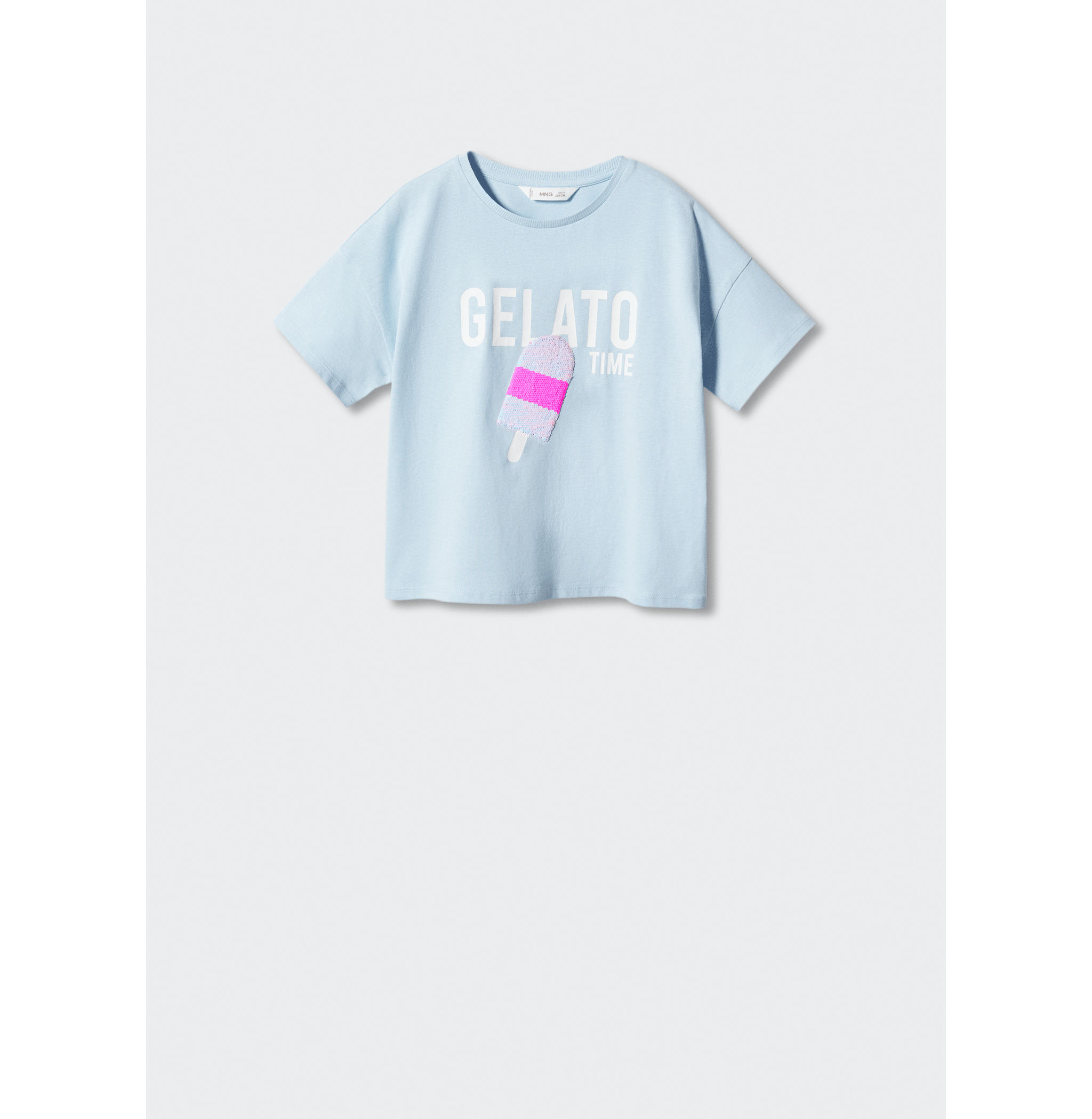 Reversible sequins T-shirt - Details of the article 6