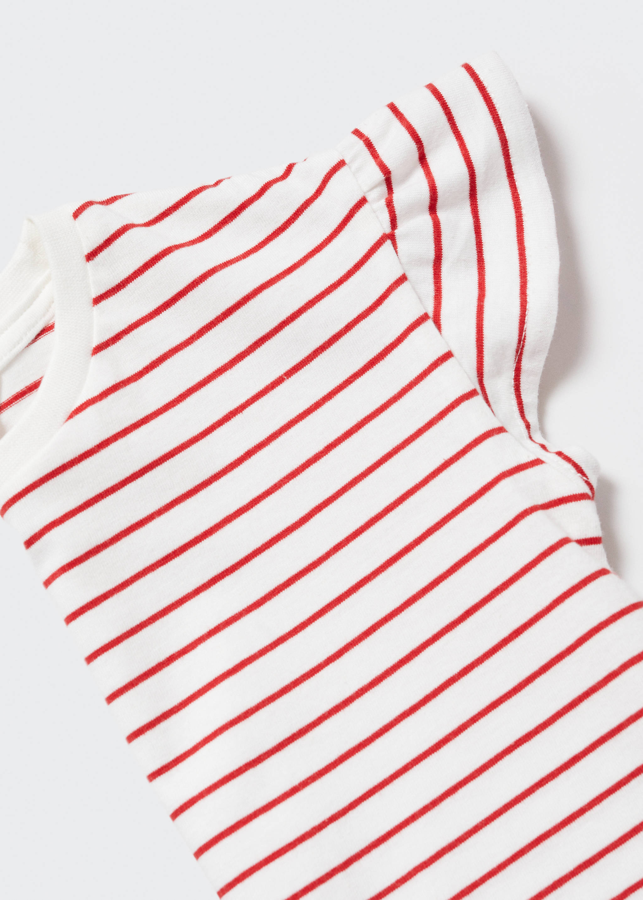 T-shirt coton à rayures - Détail de l'article 8