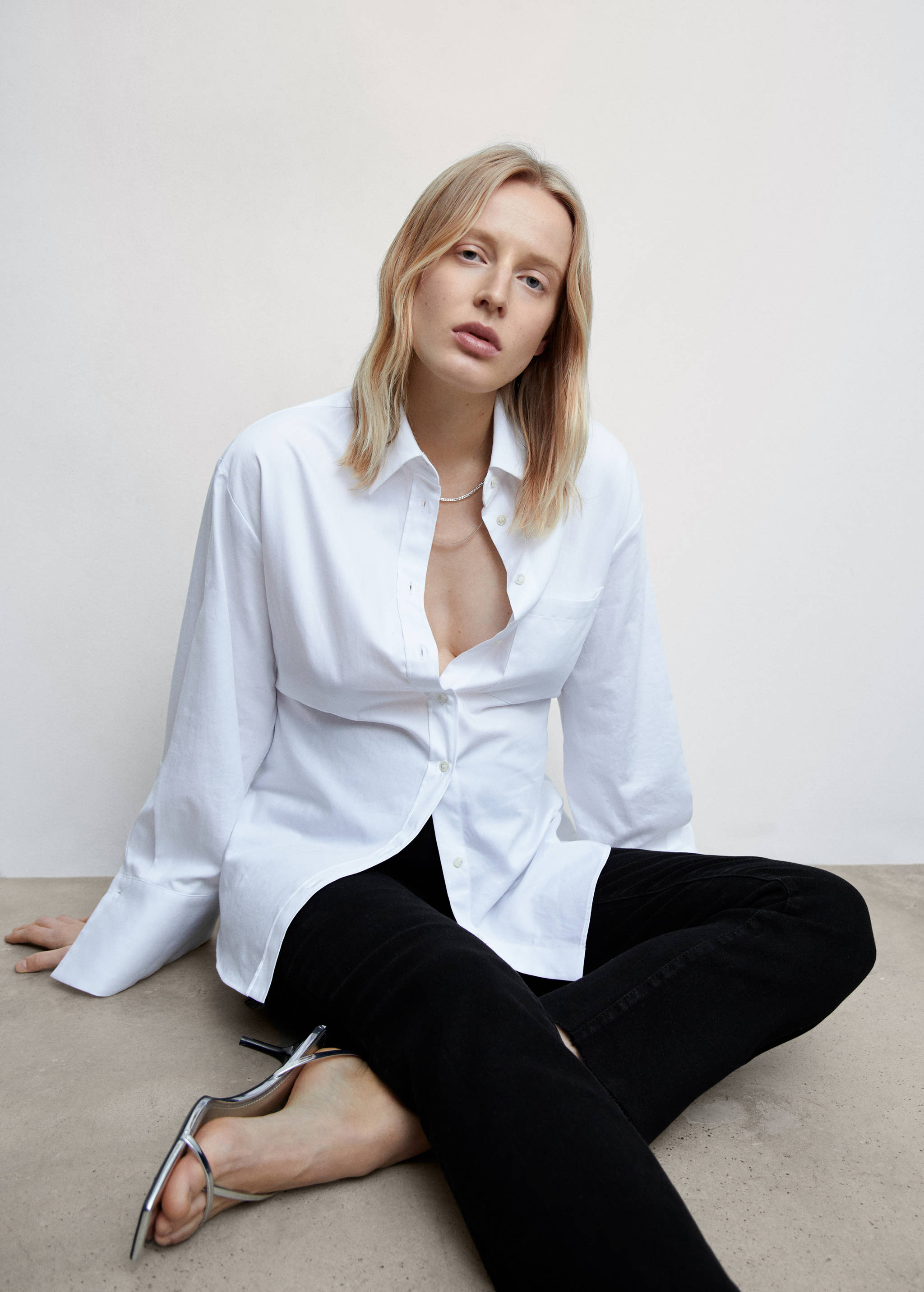 Jeans flare crop premamá - Detalle del artículo 2