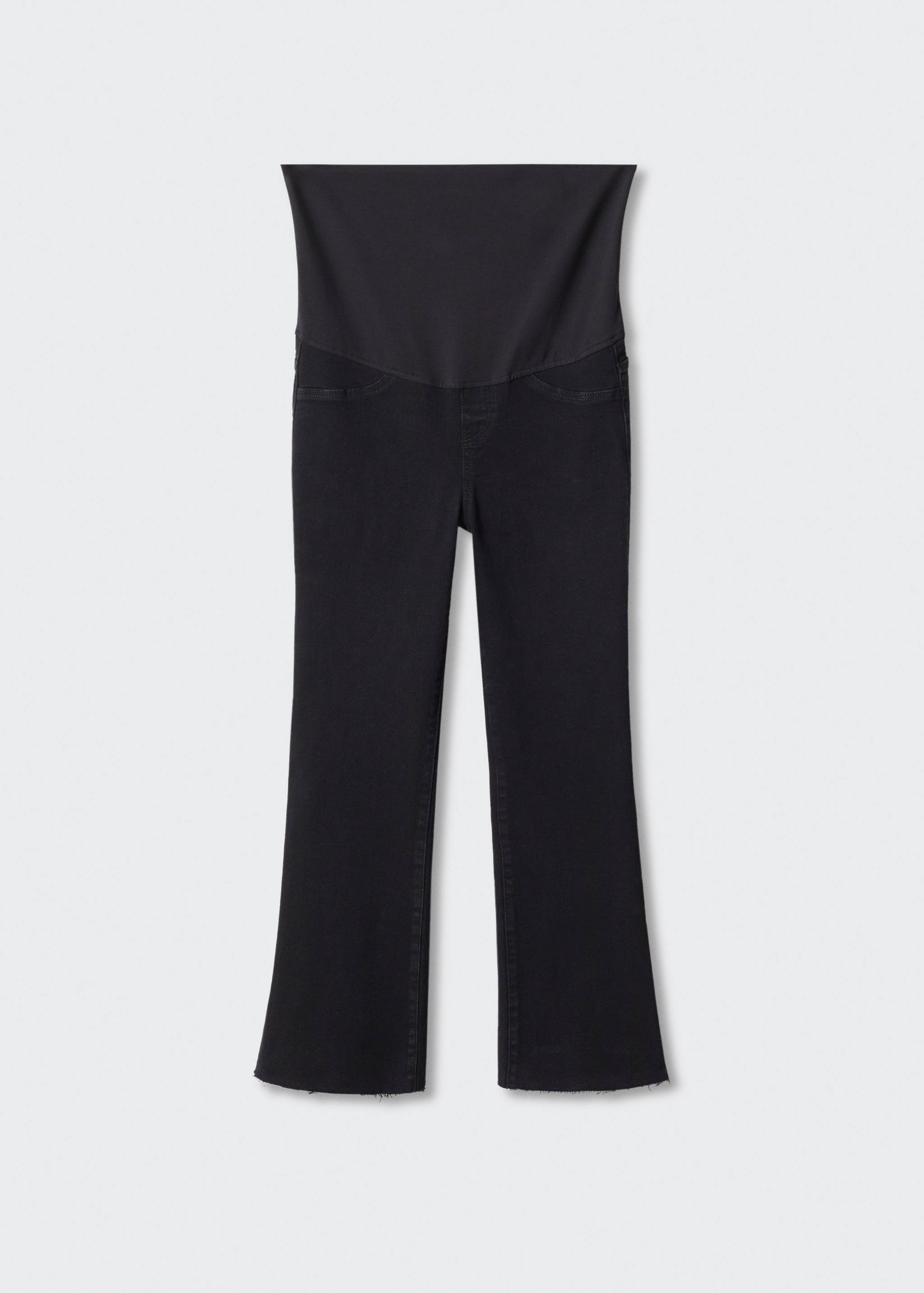 Jeans flare crop premamá - Artículo sin modelo