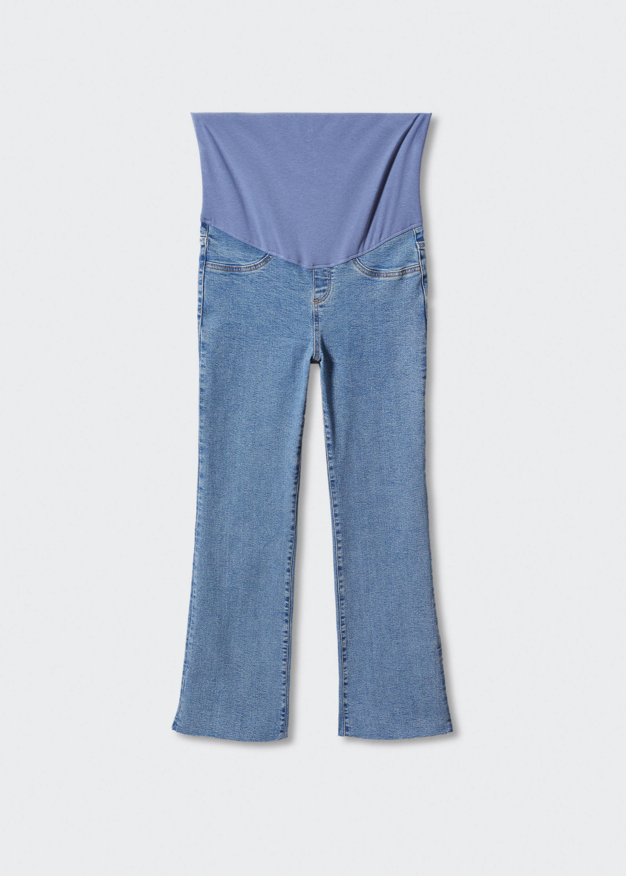 Jeans flare crop premamá - Artículo sin modelo