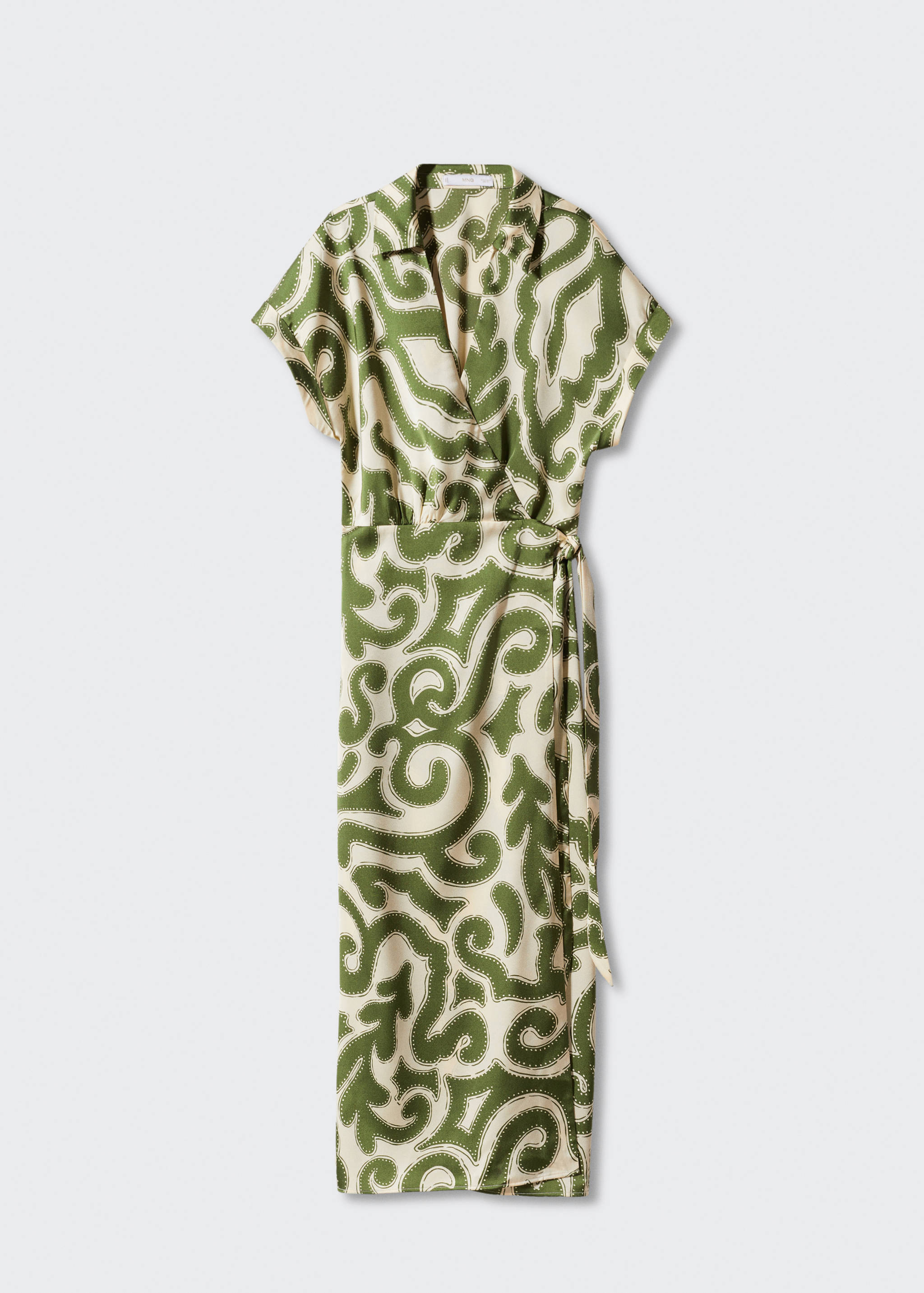 Vestit creuat estampat - Article sense model