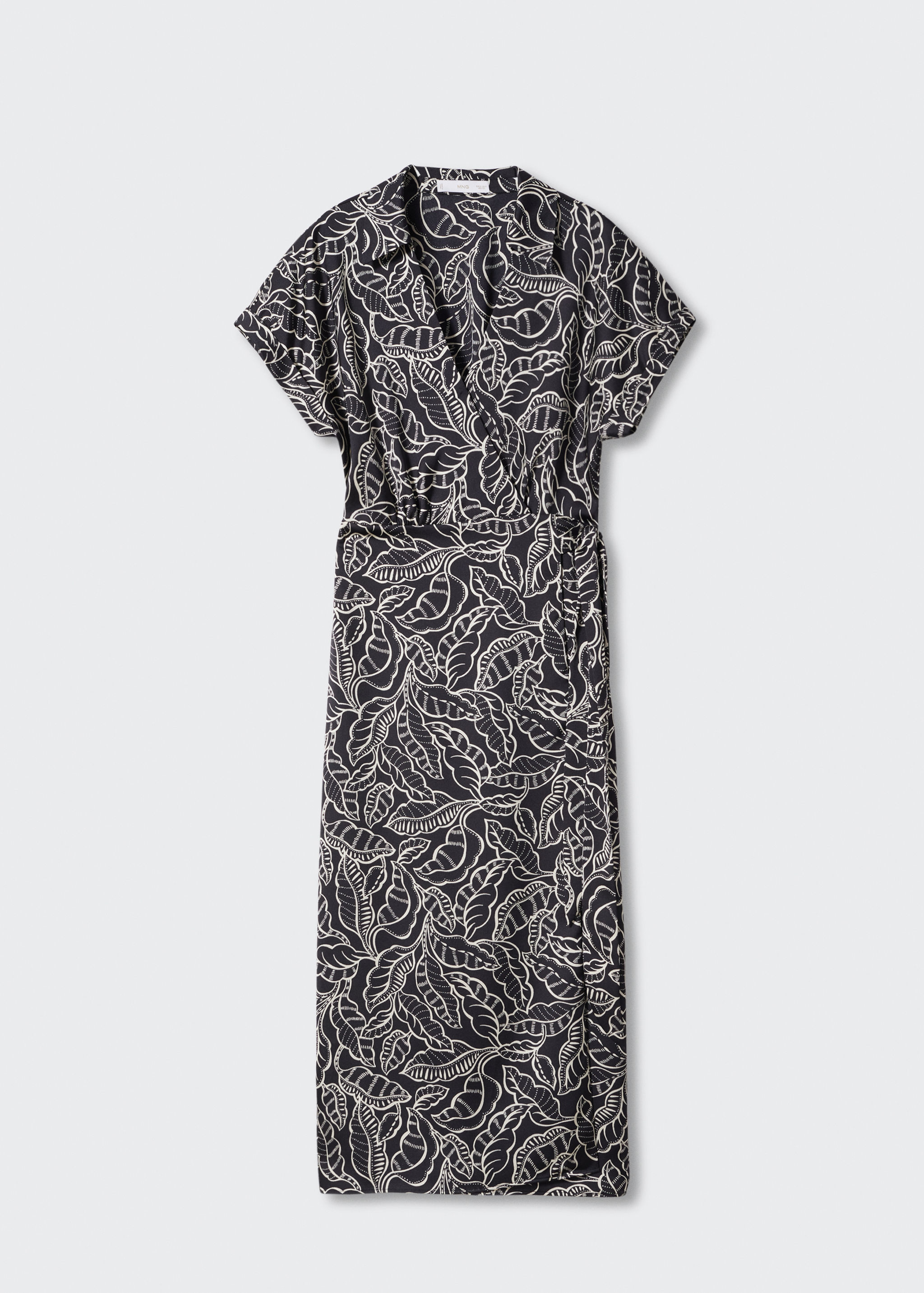 Print wrap dress - Article without model